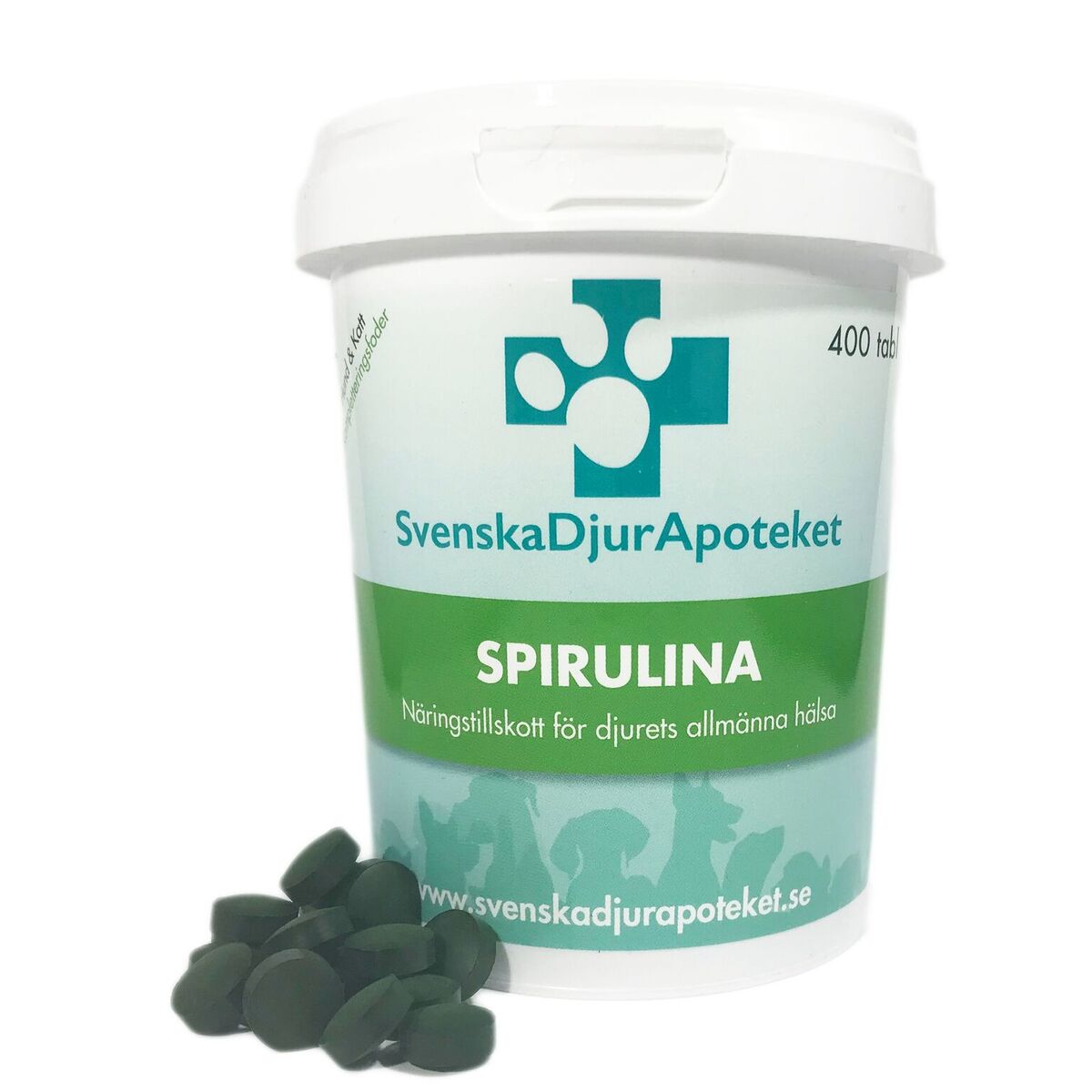 Svenska DjurApoteket Spirulina 400 tabletter