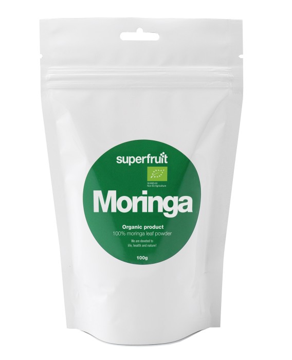 Superfruit Moringa Pulver Eko 100g