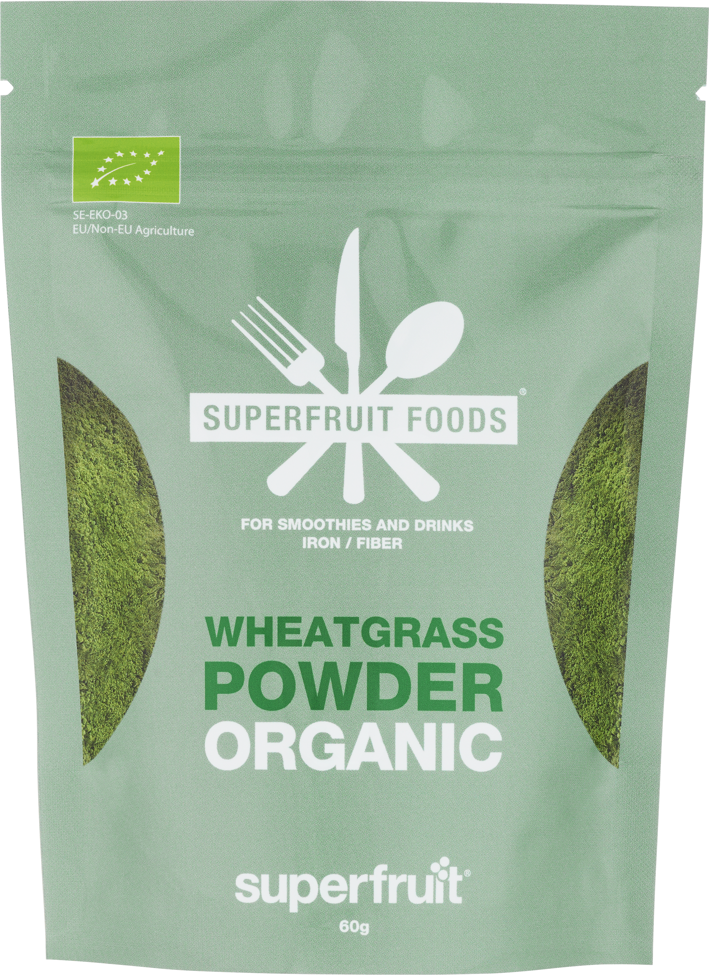 Superfruit Foods Wheatgrass Powder Organic 60g