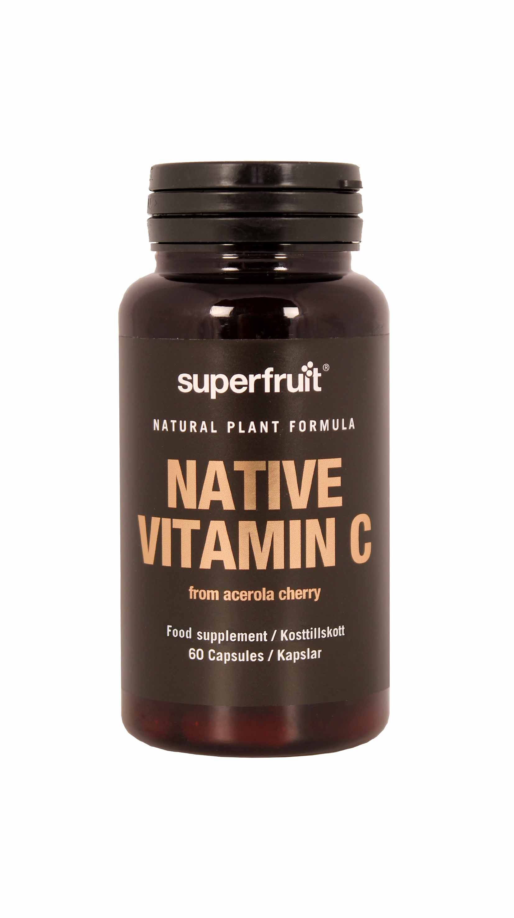 Superfruit Native Vitamin C 60 kapsxlar