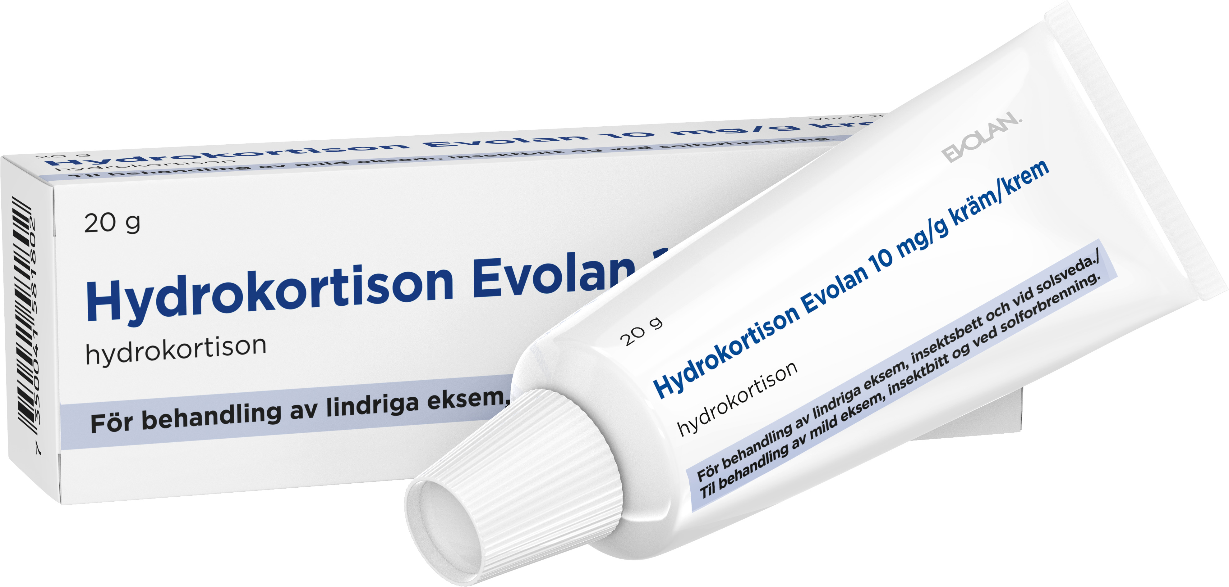 Hydrokortison Evolan 10mg/g Kräm 20 gram
