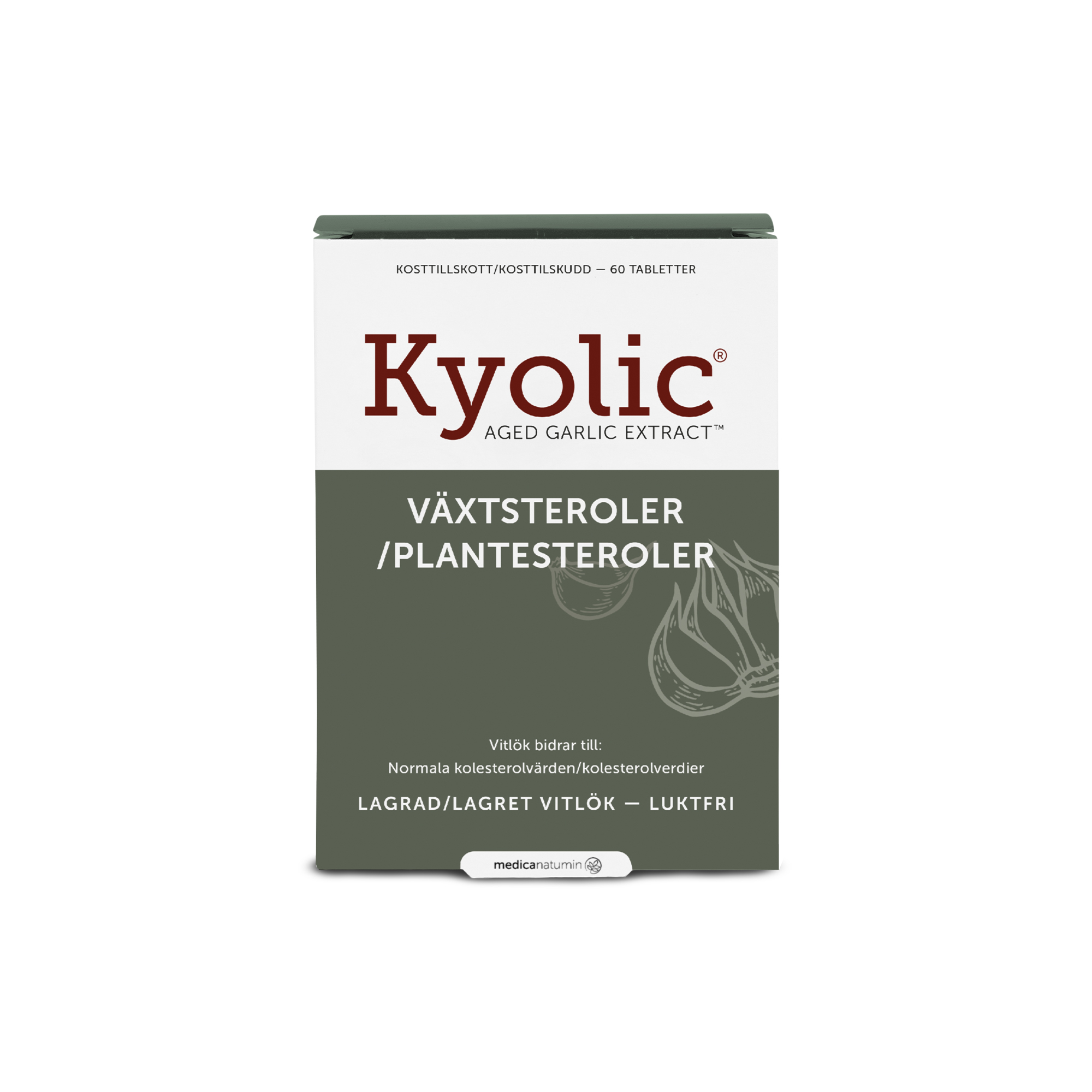 Kyolic +Växtsteroler 60 tabletter