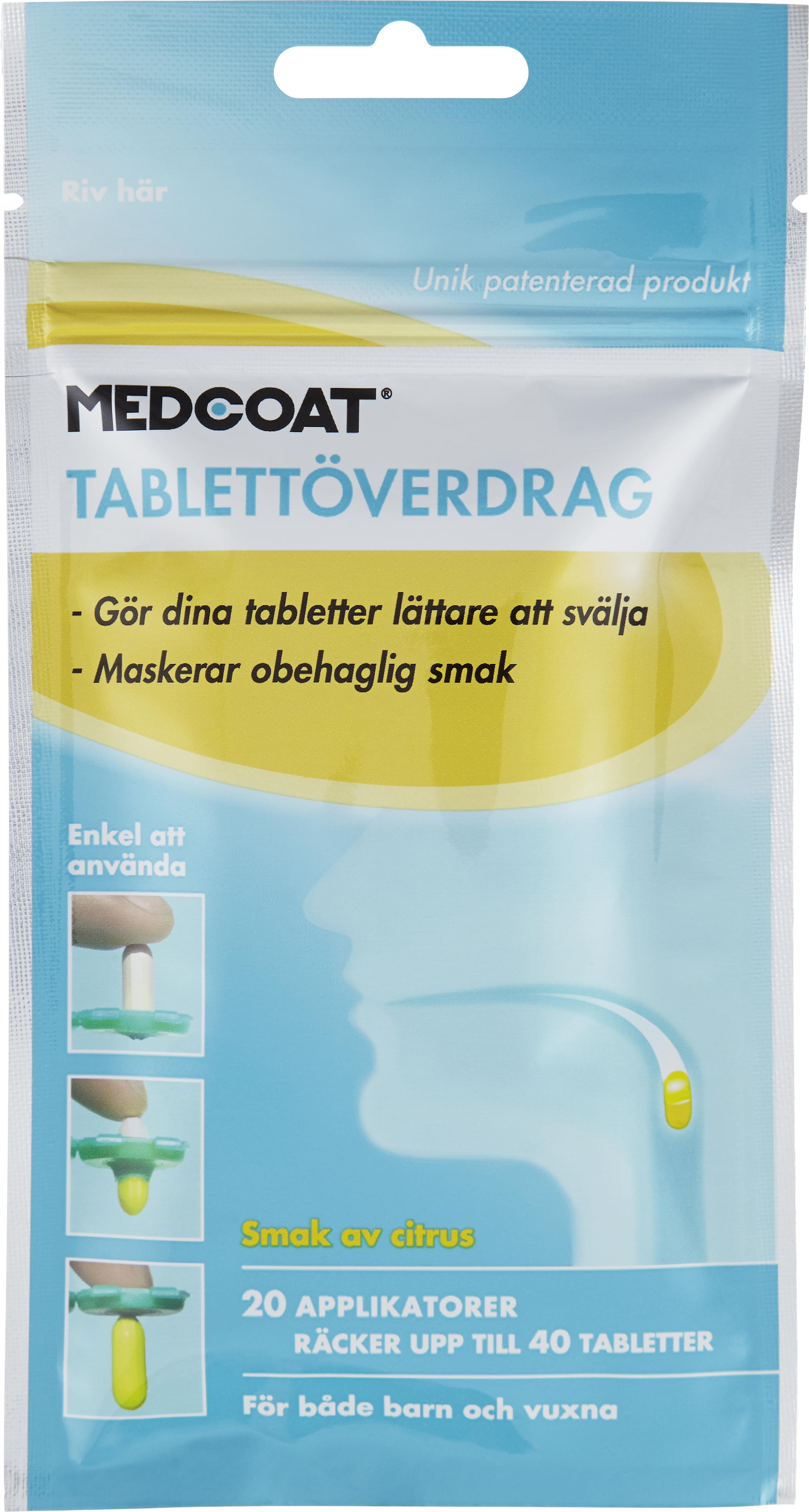 Medcoat Tablettöverdrag 20 st