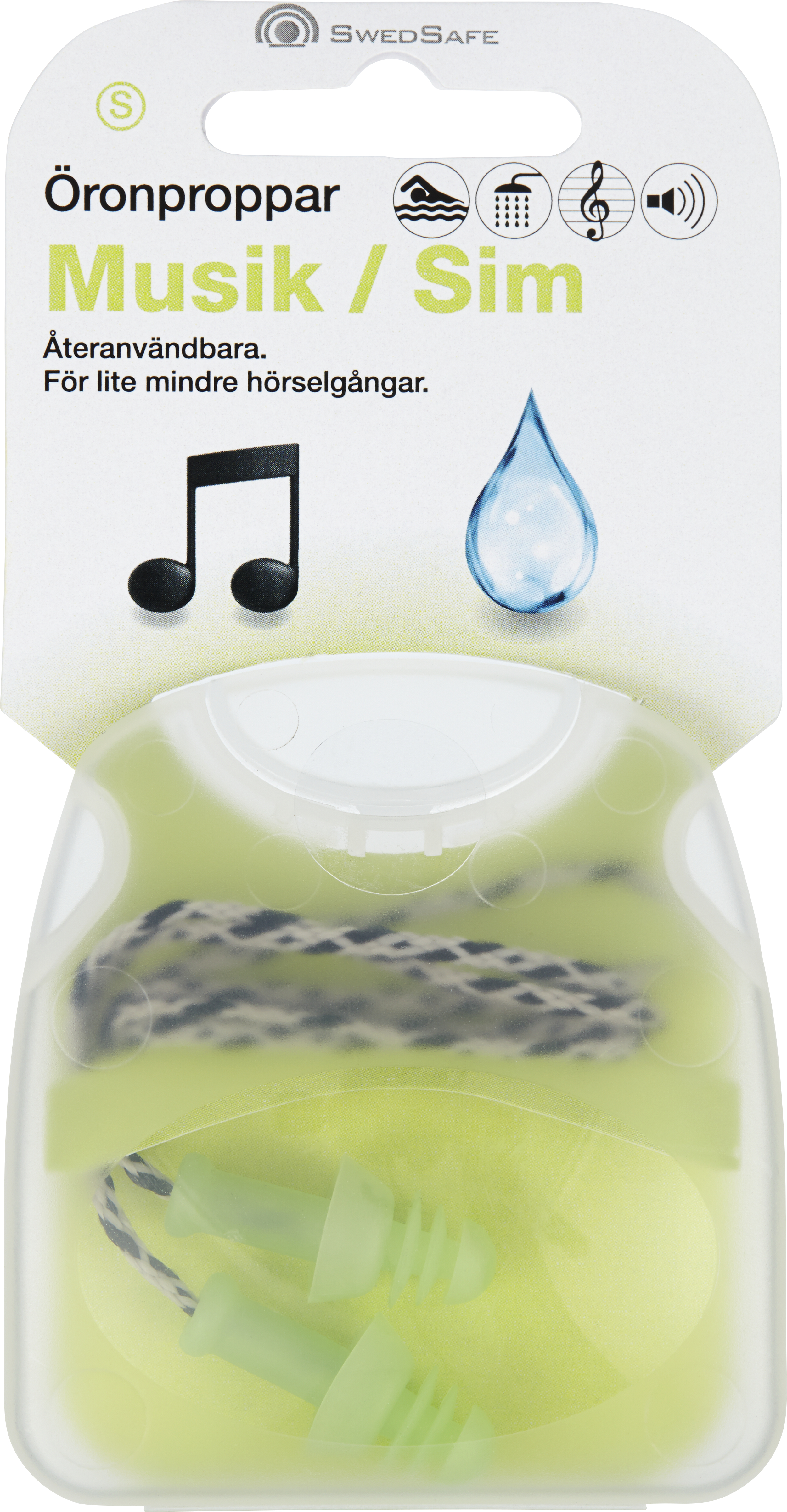 SwedSafe Musik & simpropp s 2 st