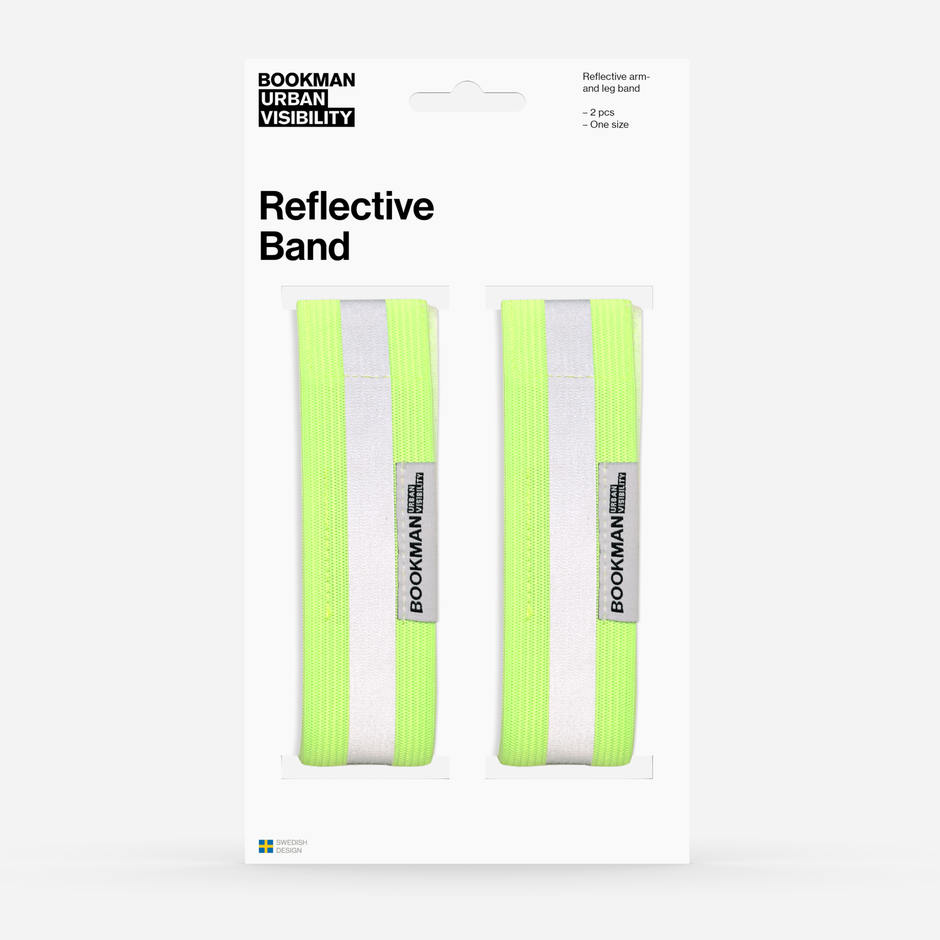 Bookman Urban Visibility Reflective Band Fluorescent Yellow