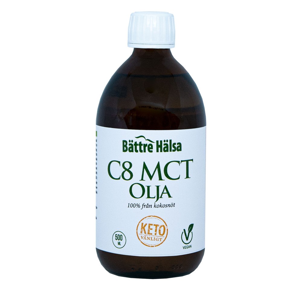 Bättre Hälsa C8 MCT Olja 500 ml