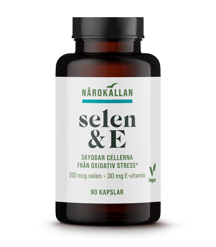 Närokällan Selen & E 90 kapslar