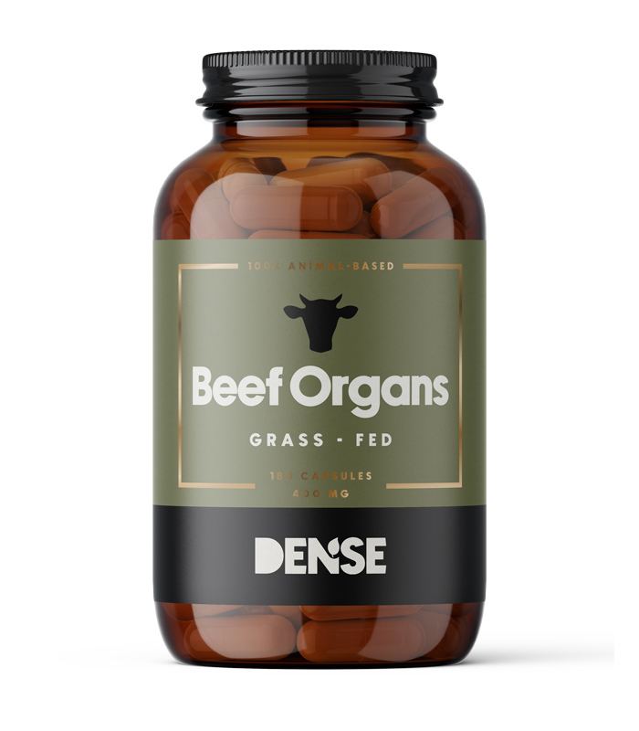 Dense Beef Organs 180 kapslar