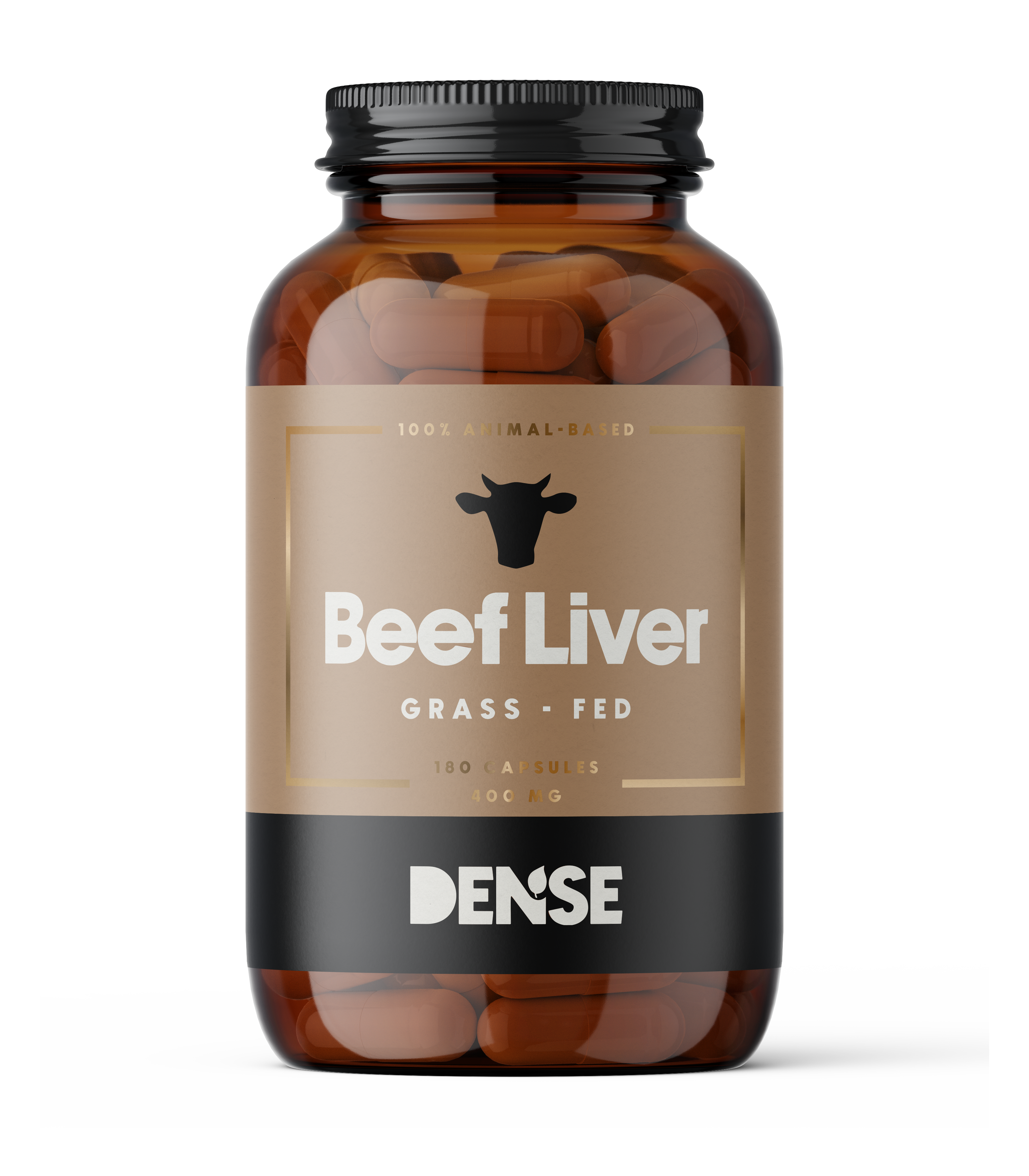 Dense Beef Liver 180 kapslar