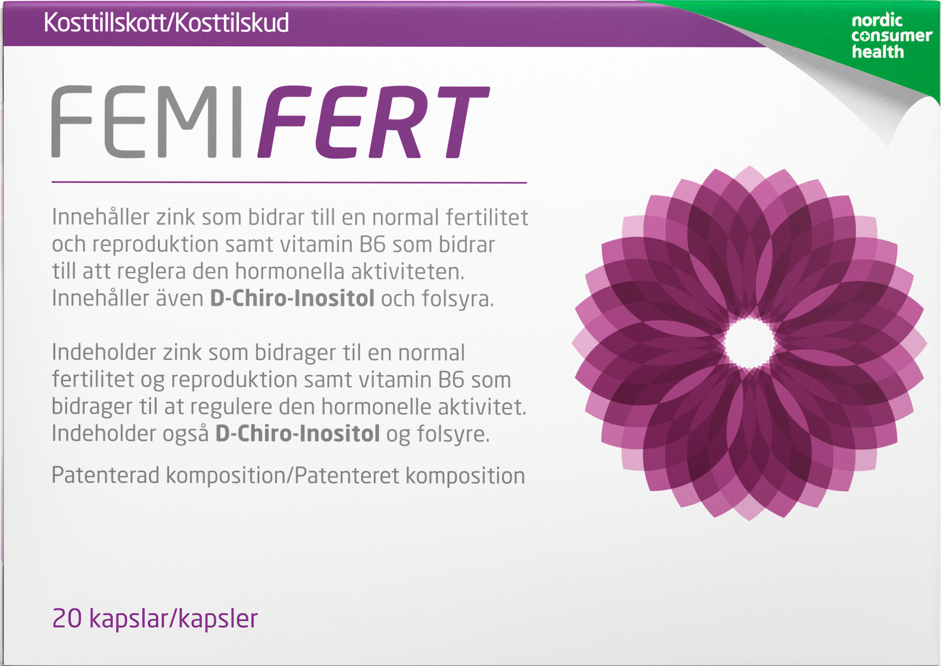 Femifert 20 kapslar