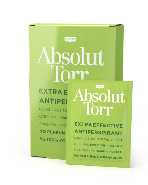 Absolut Torr Extra Effective Antiperspirant Wipes 10 st