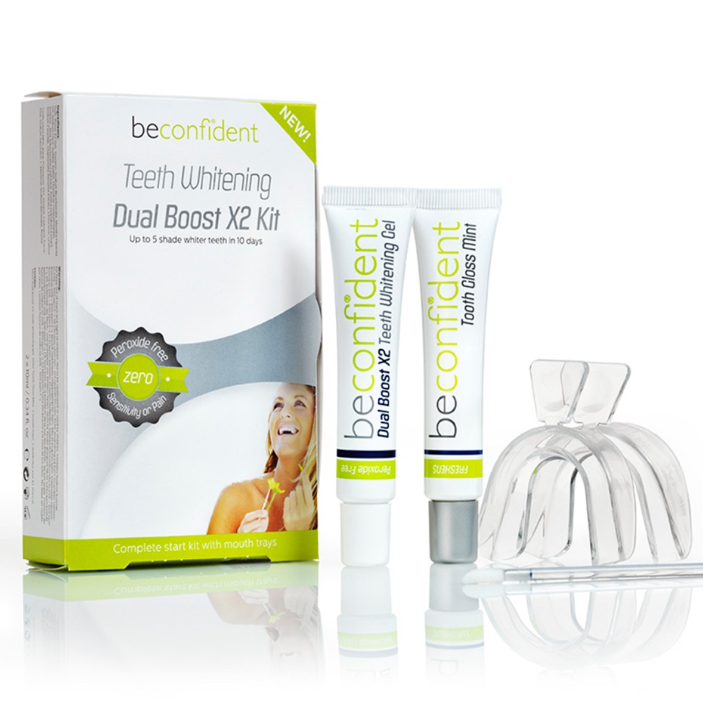 Köp Beconfident Teeth Whitening Dual Boost X2 Kit | Apohem