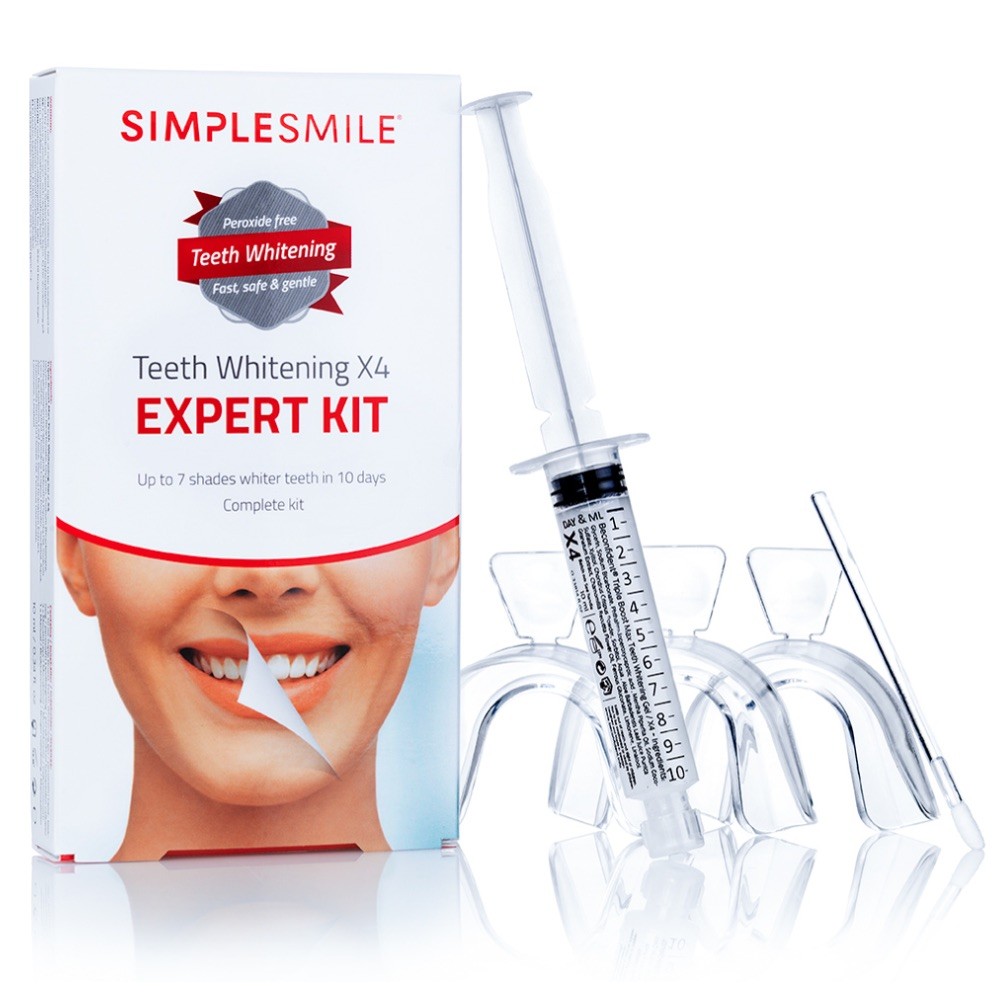 Simplesmile Teeth Whitening X4 Expert Kit 10 ml