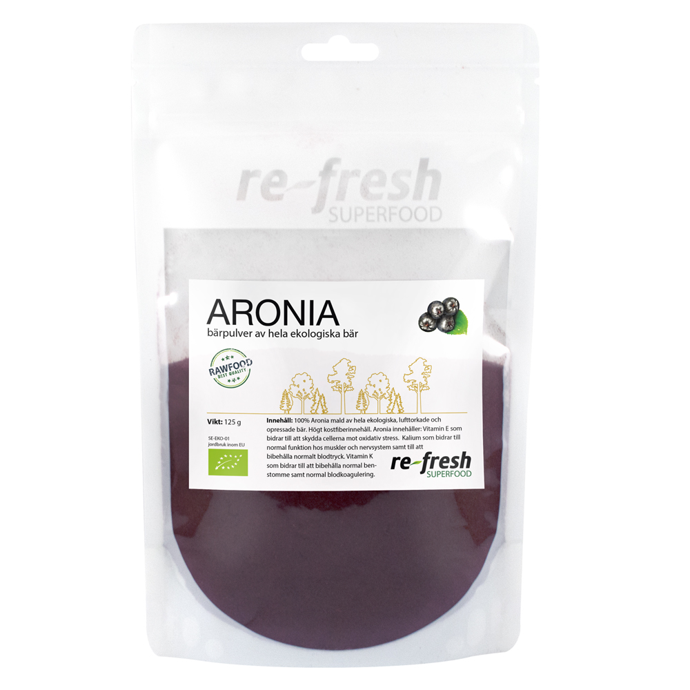 Re-fresh Superfood Aronia Superfood EKO 125 g