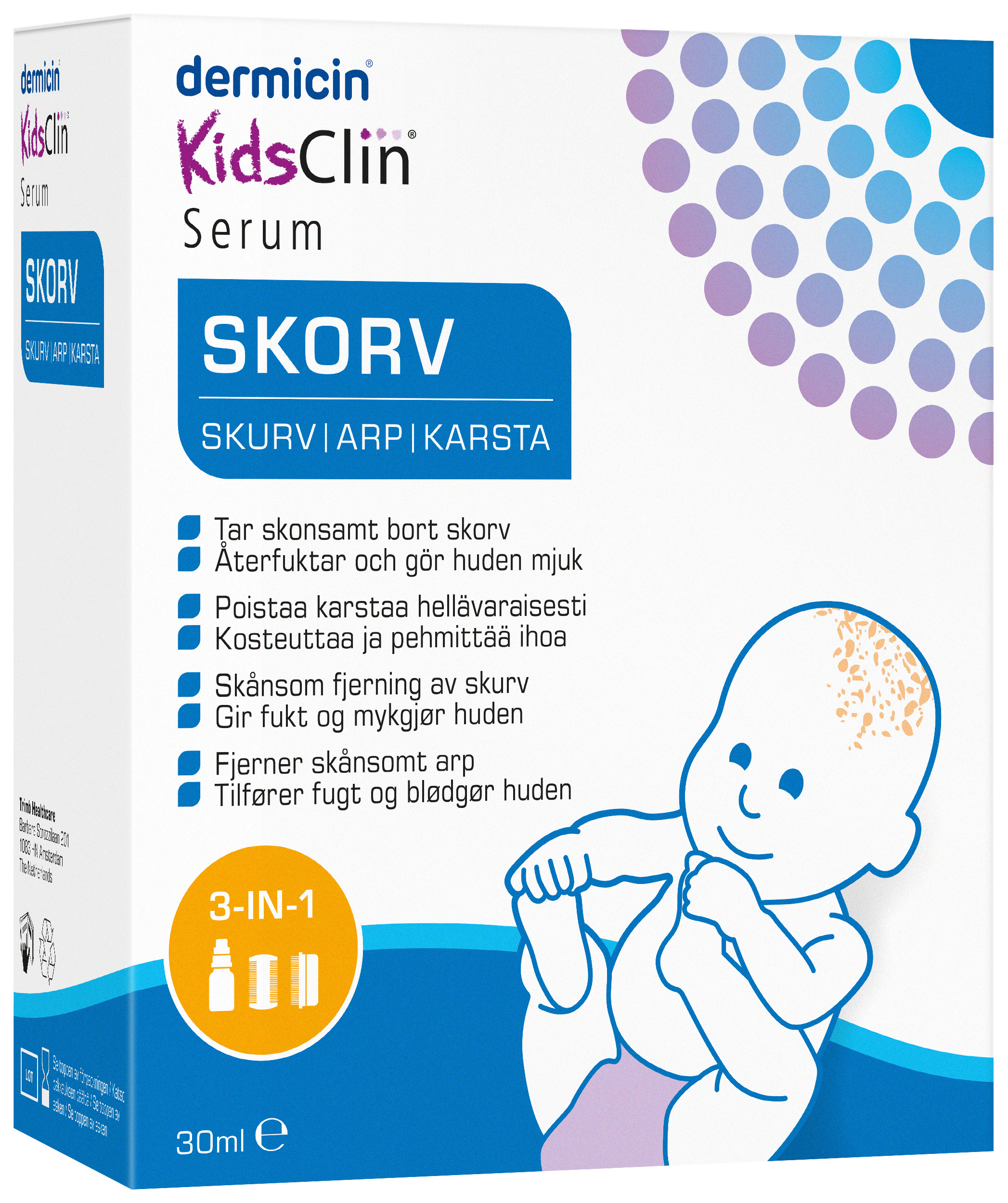 KidsClin Skorv Serum Kit 30 ml