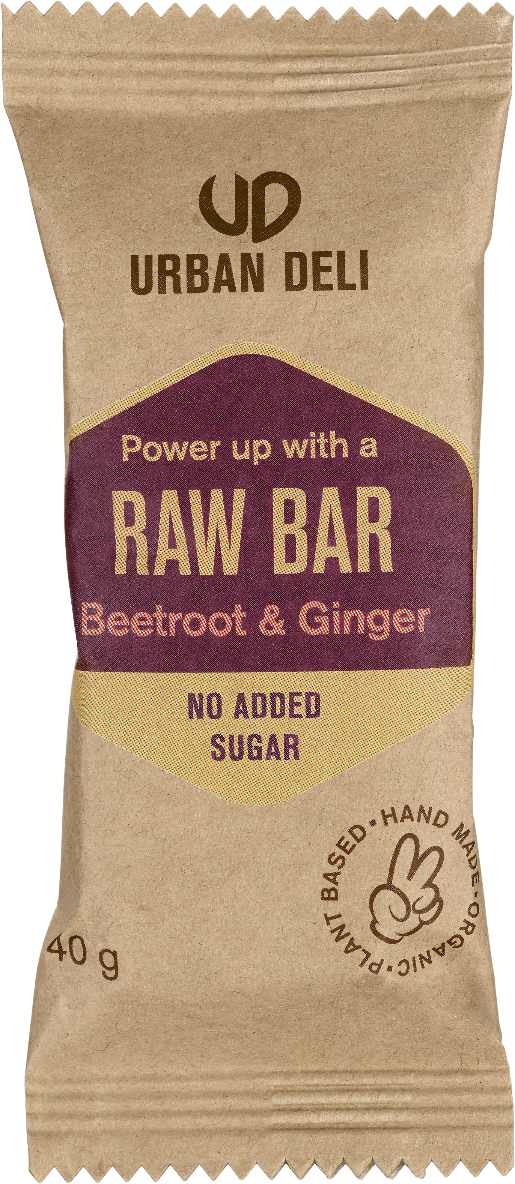 Urban Deli Raw Bar Rödbeta & Ingefära 40 g