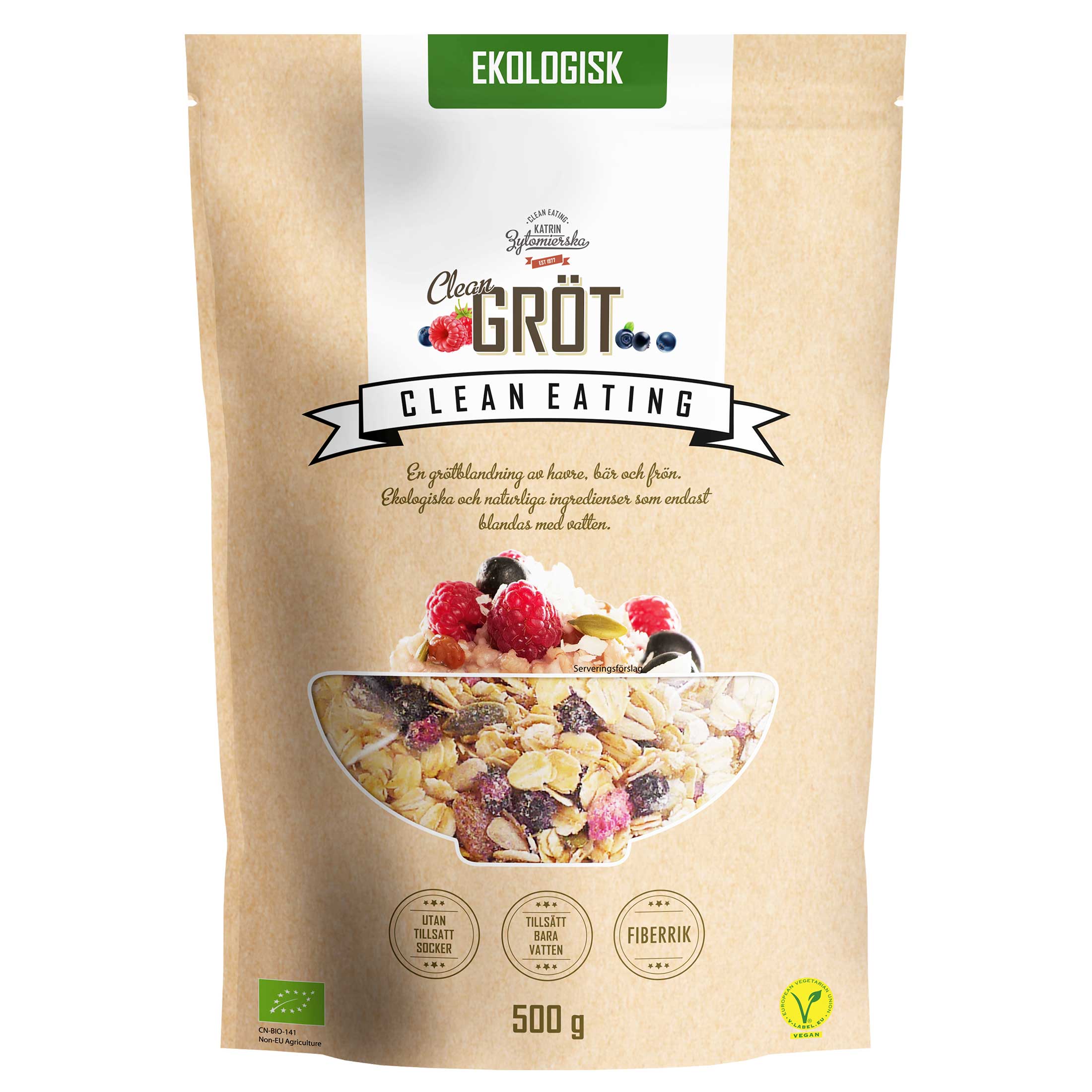 Clean Eating Clean Gröt 500 g
