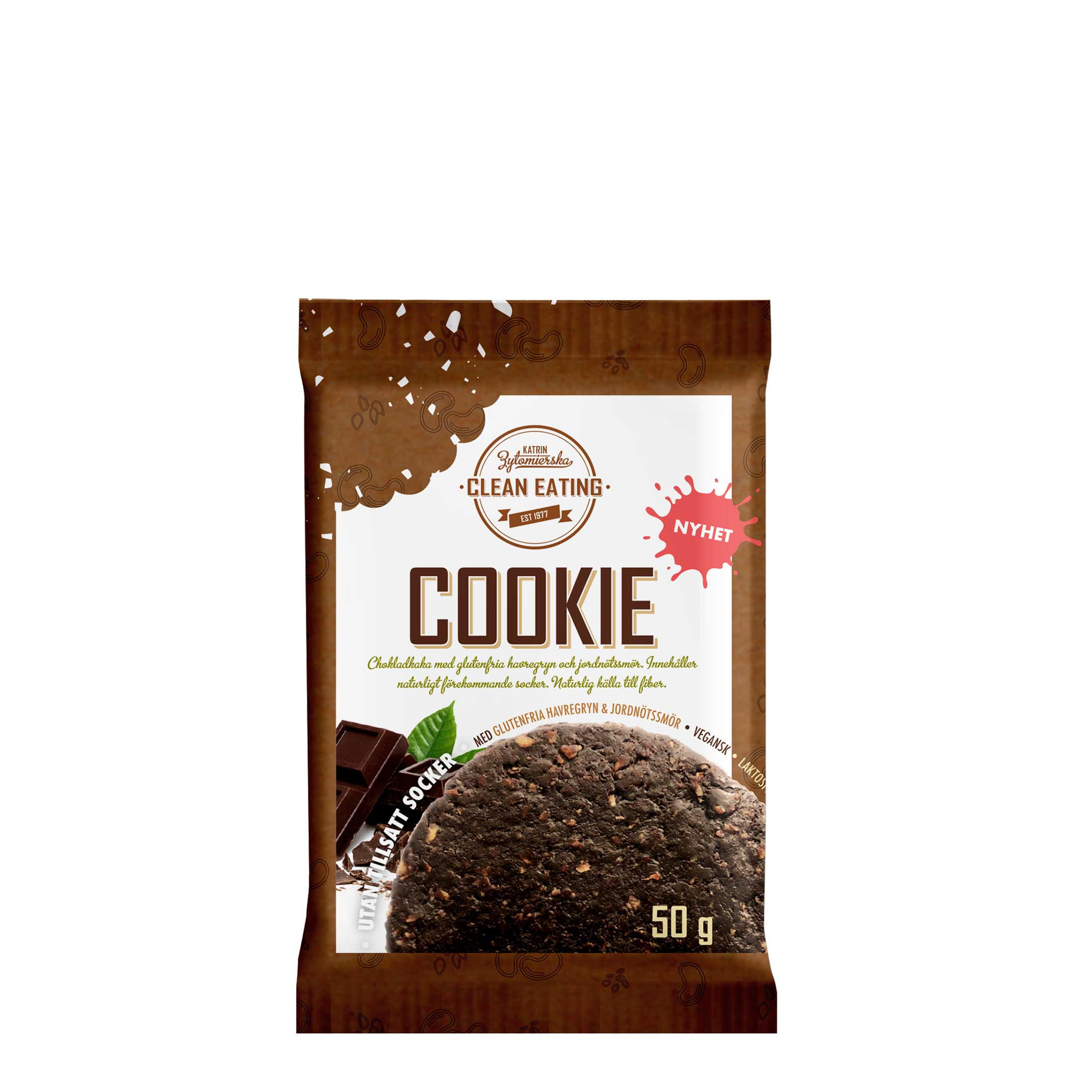 Clean Eating Cookie Choklad 50 g