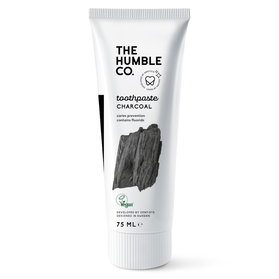 The Humble Co. Tandkräm Charcoal 75 ml