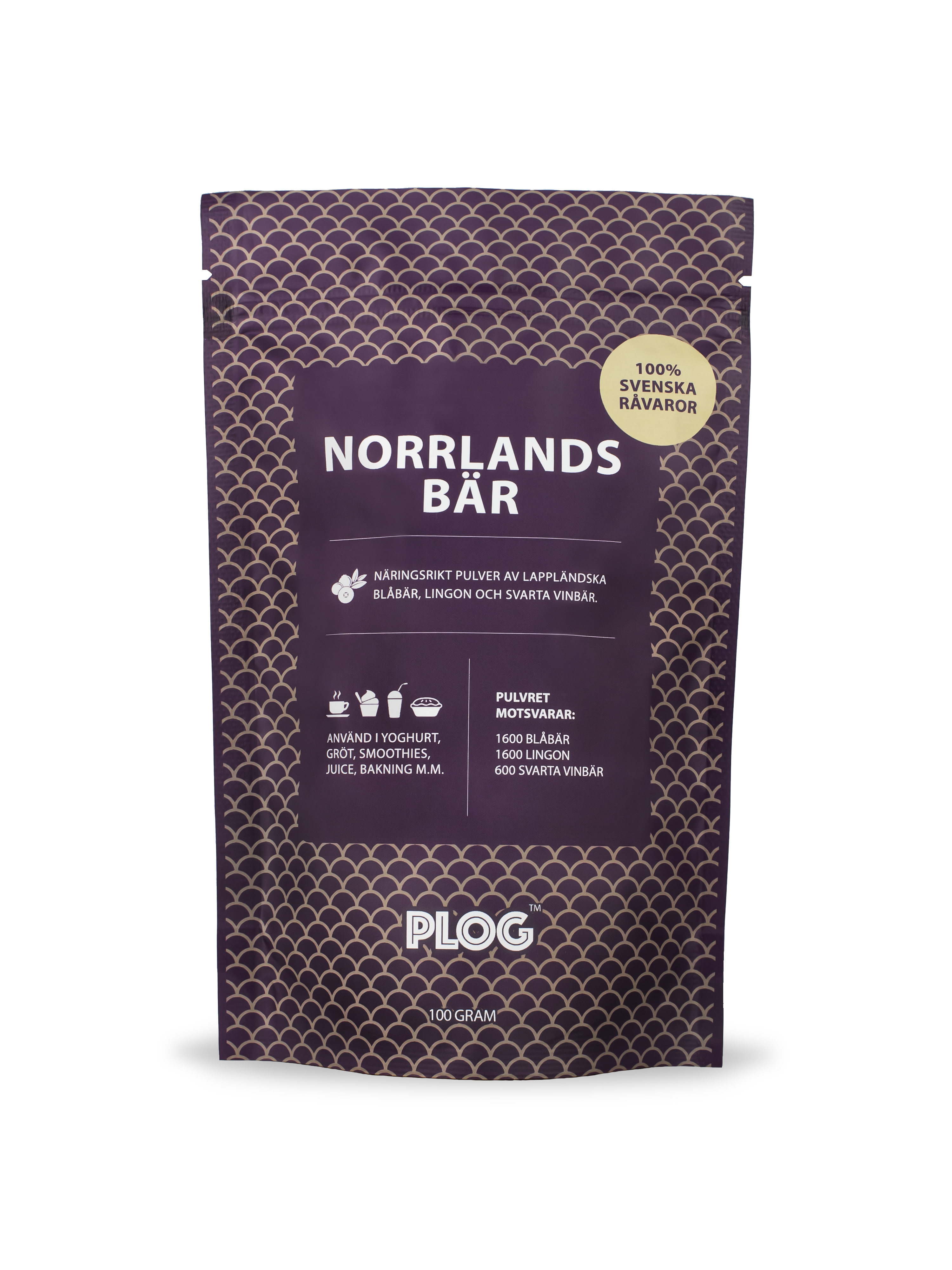 PLOG Norrlandsbär 100 g