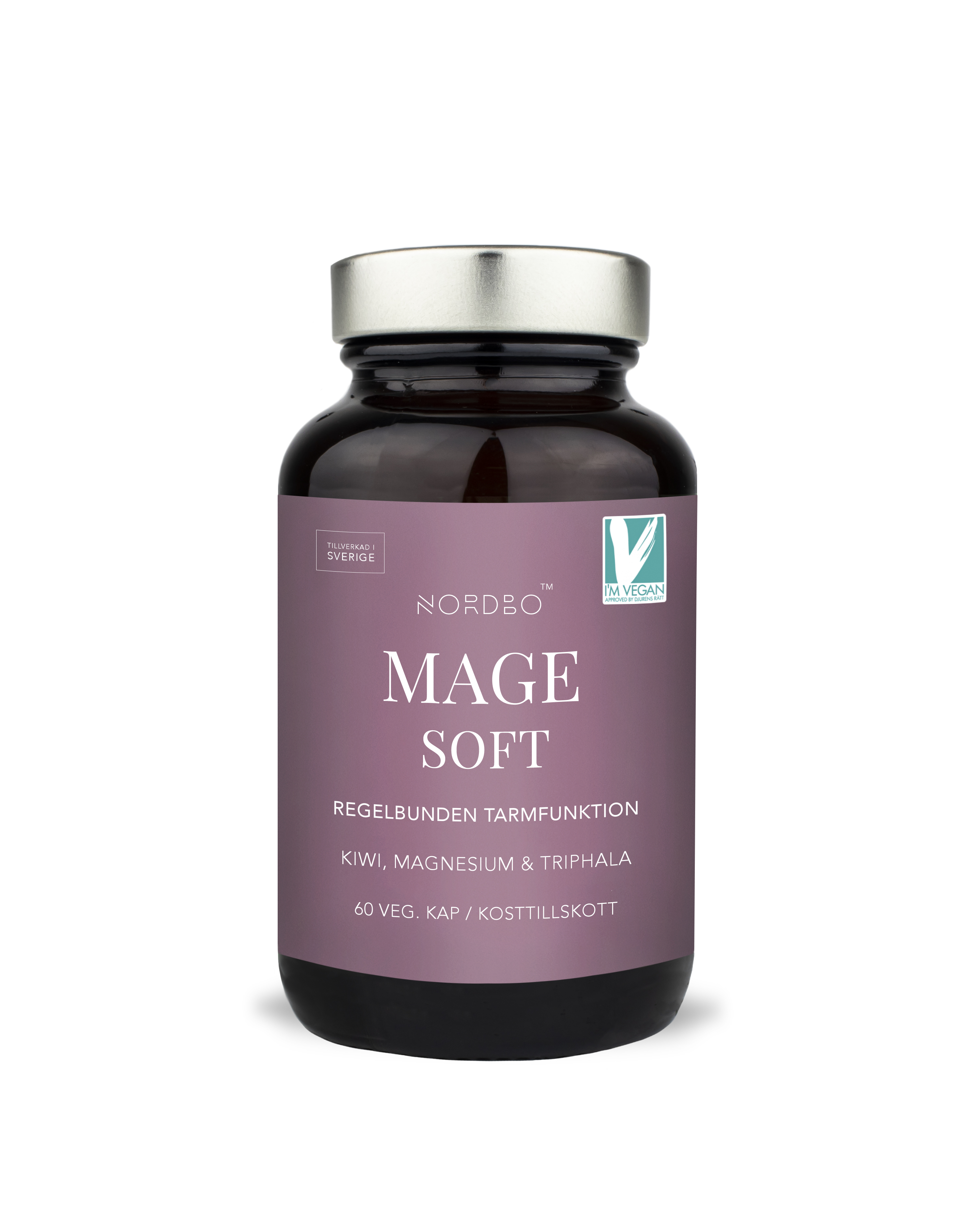 Nordbo Mage Soft 60 kapslar