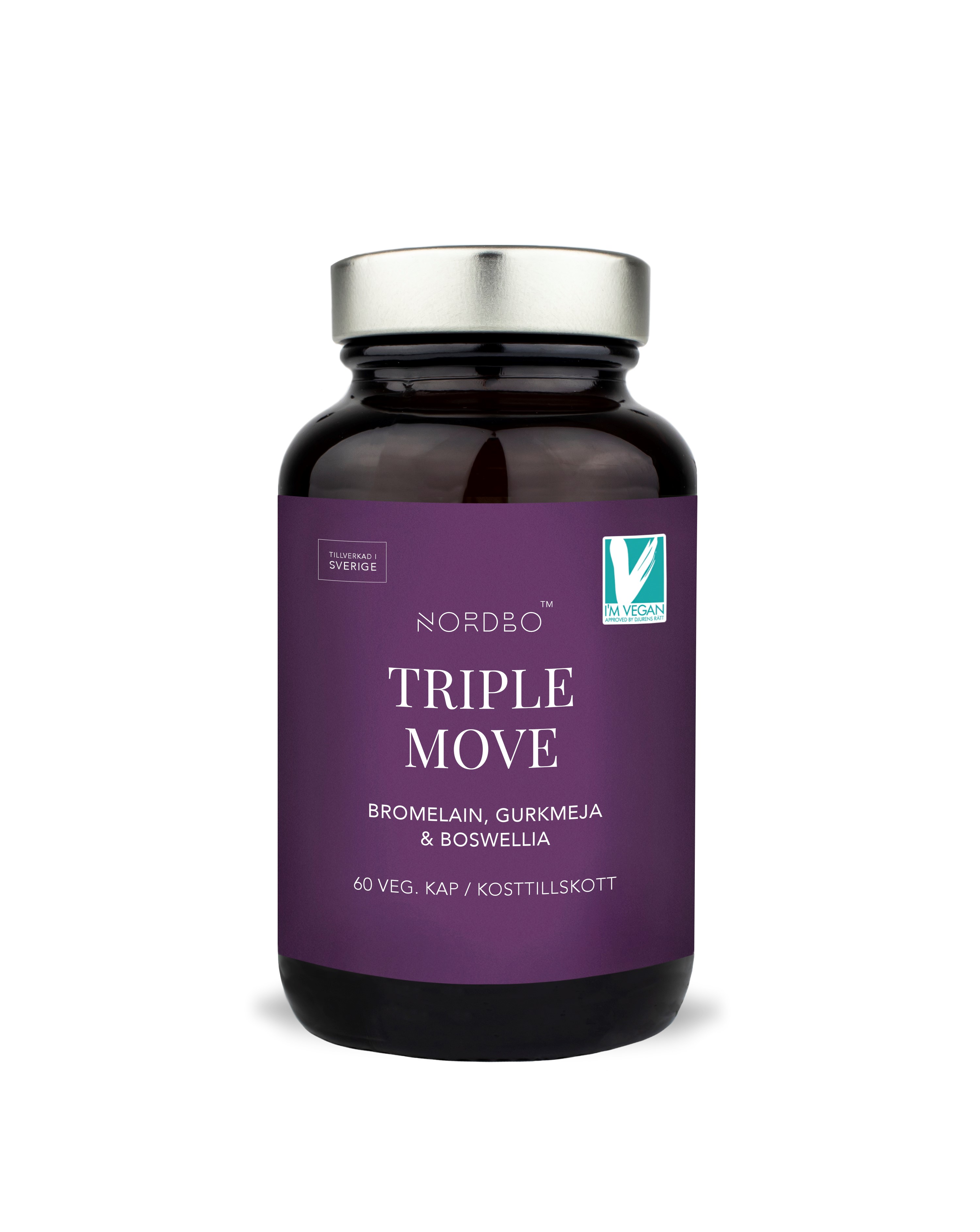 Nordbo Triple Move 60 kapslar