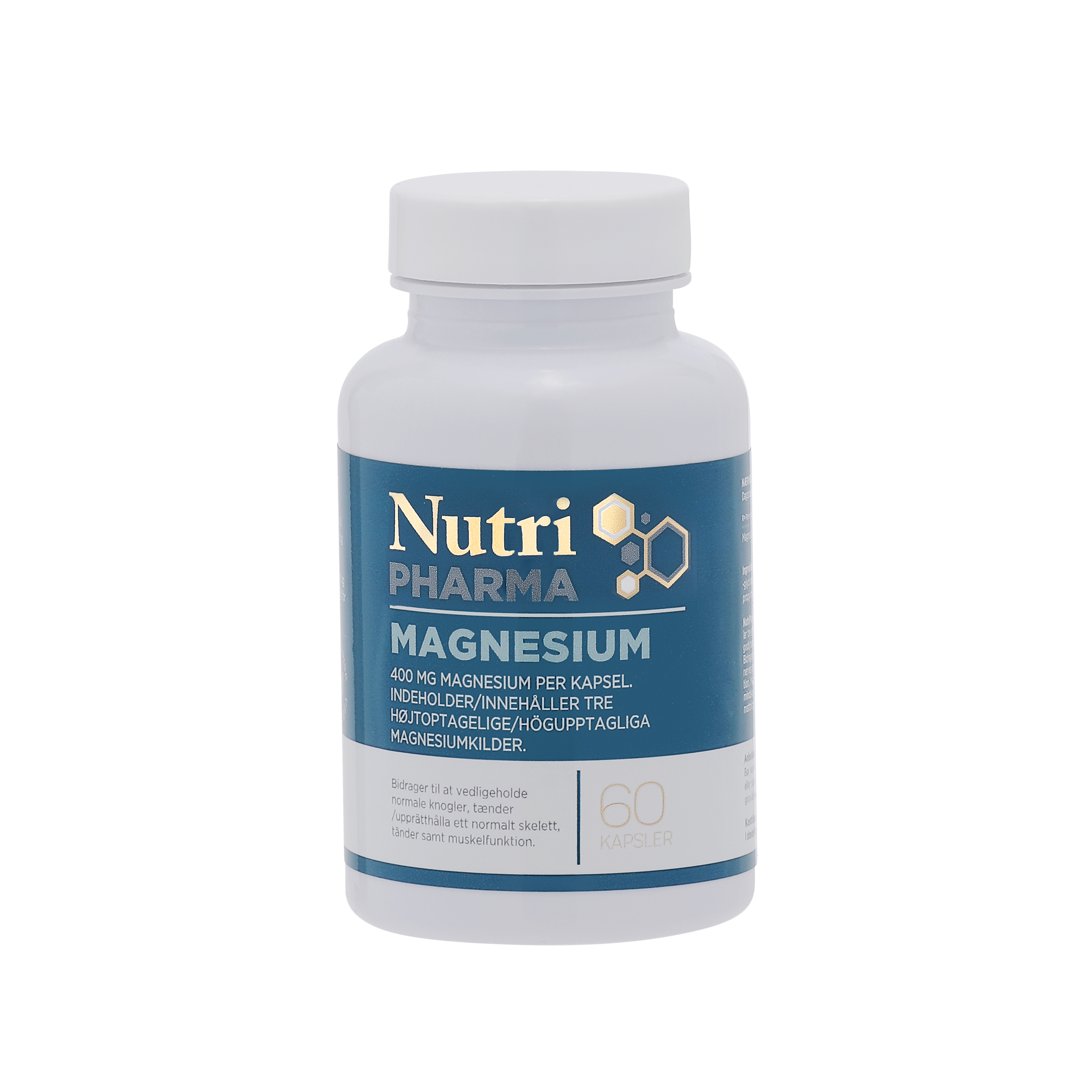 Nutri Pharma Magnesium 60 kapslar