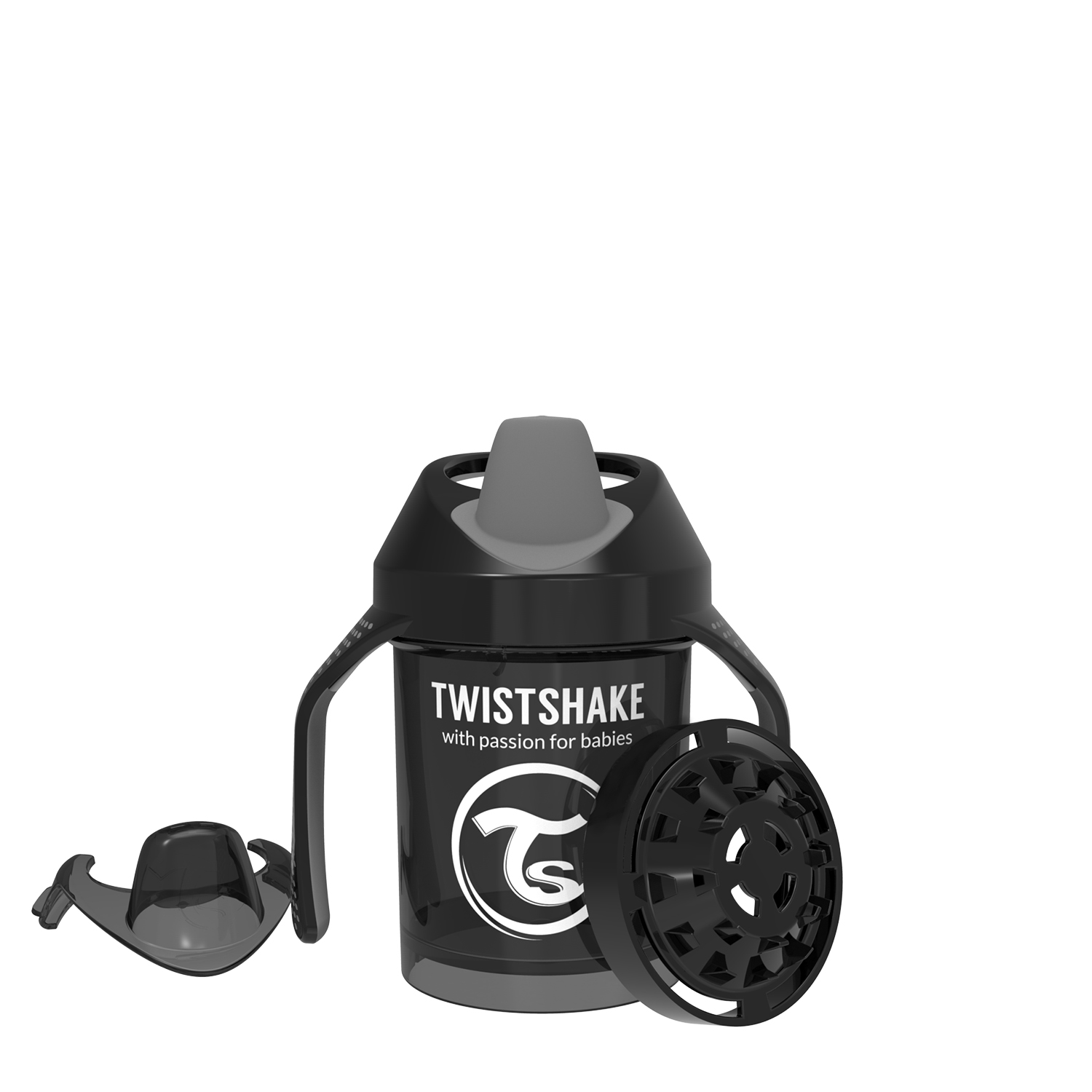 Twistshake Mini Cup Svart +4m 230ml