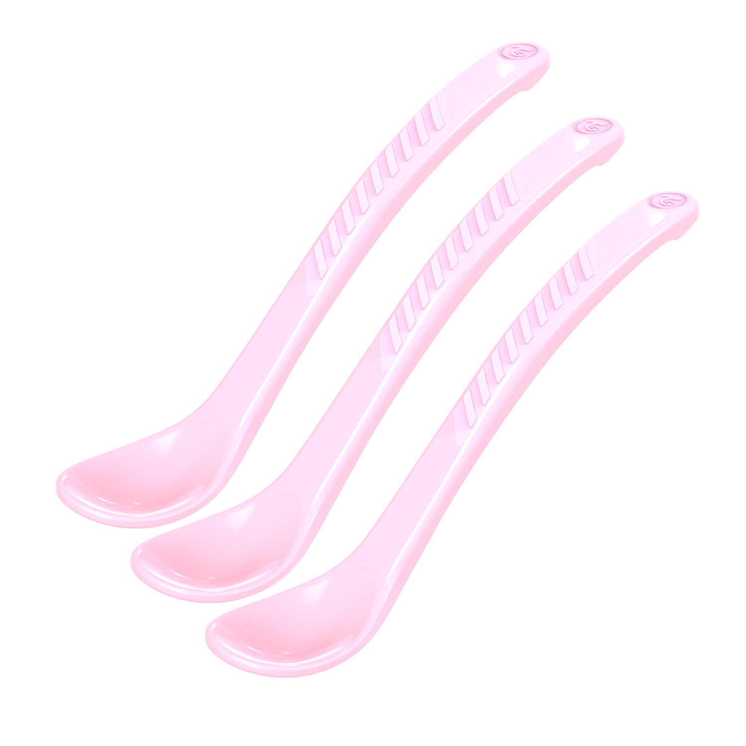 Twistshake 3x Matningssked Pastell Babyrosa +6m
