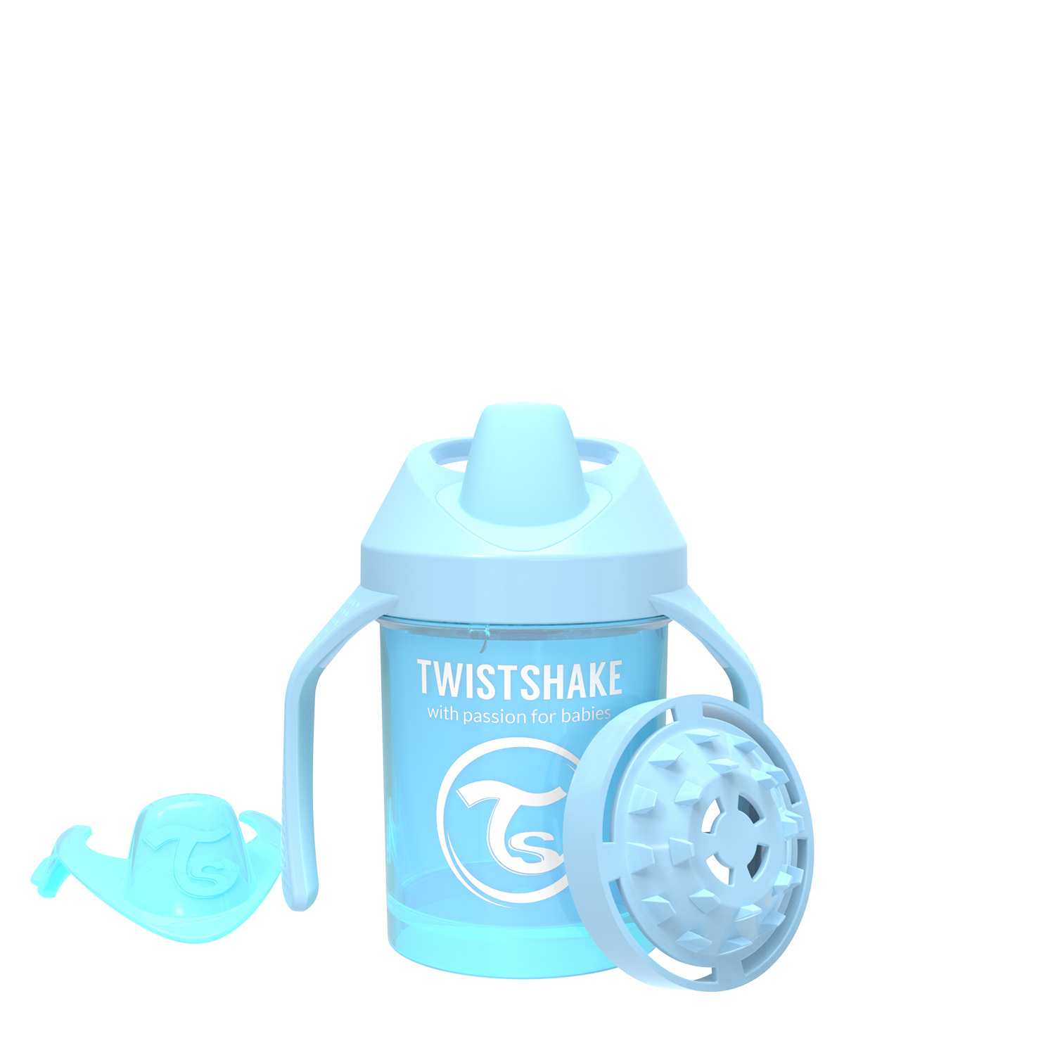 Twistshake Mini Cup Babyblå +4m 230 ml