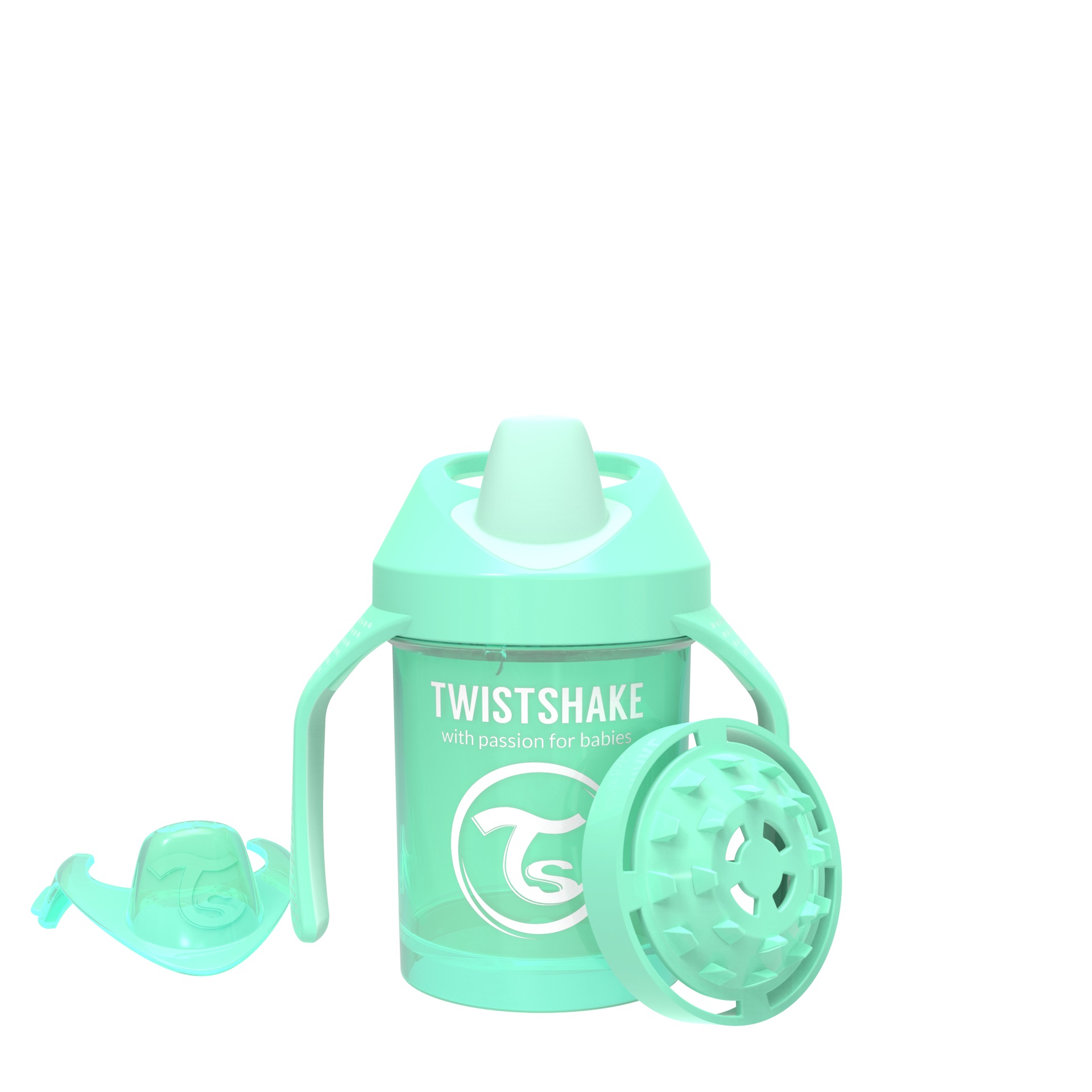 Twistshake Mini Cup 230ml 4+m Pastel Green