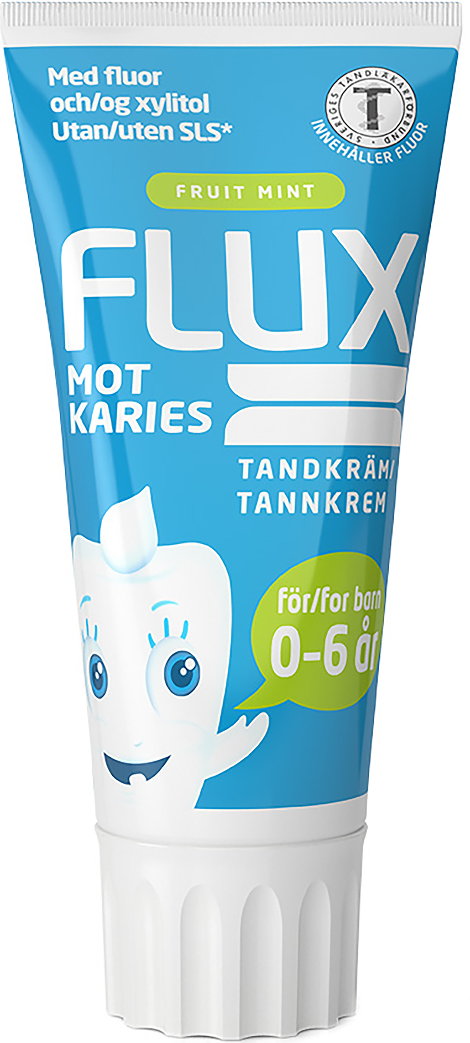 FLUX Junior 0-6 år Fruit Mint 50 ml