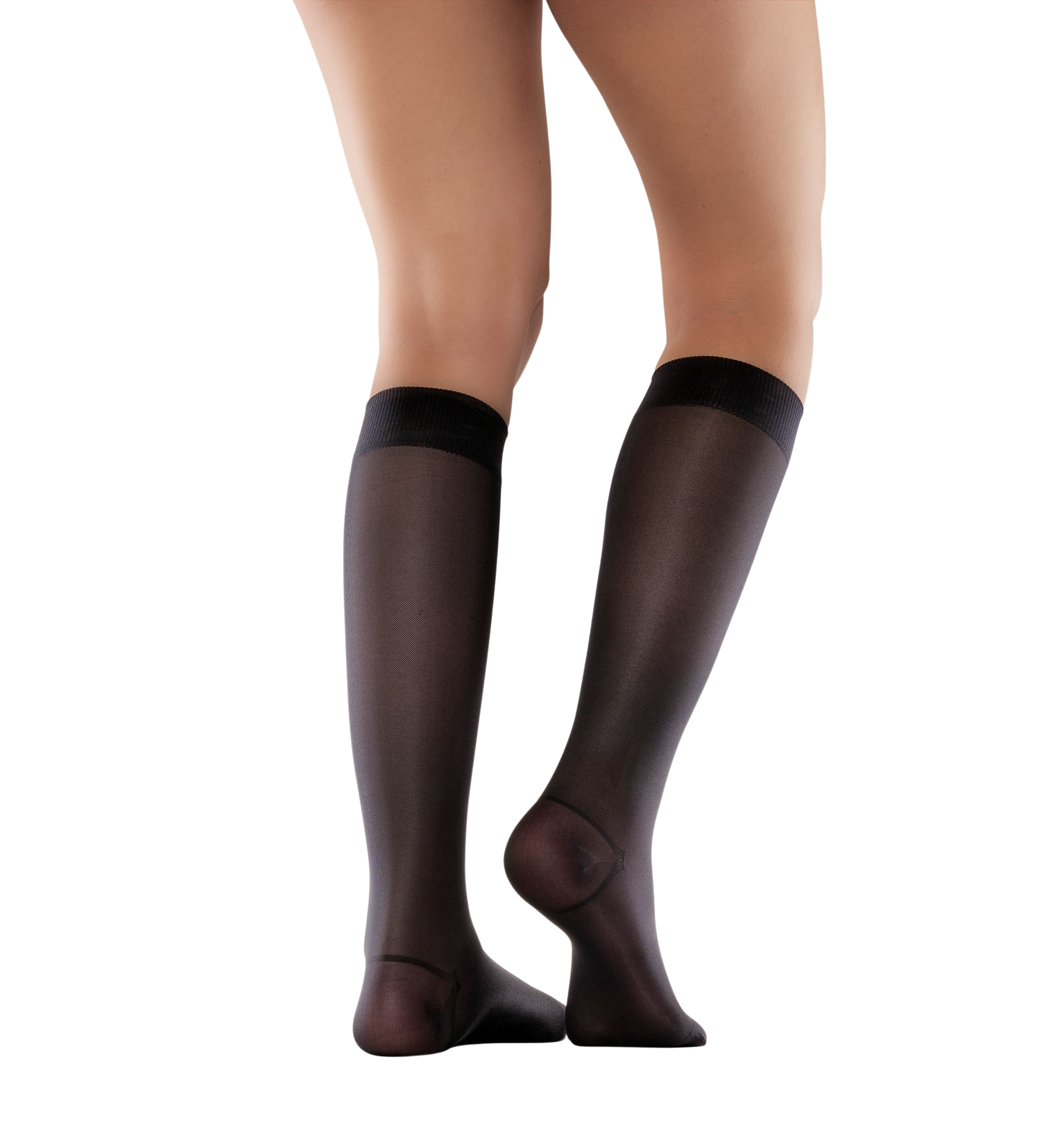 Mabs Nylon Knee Stödstrumpor Black S