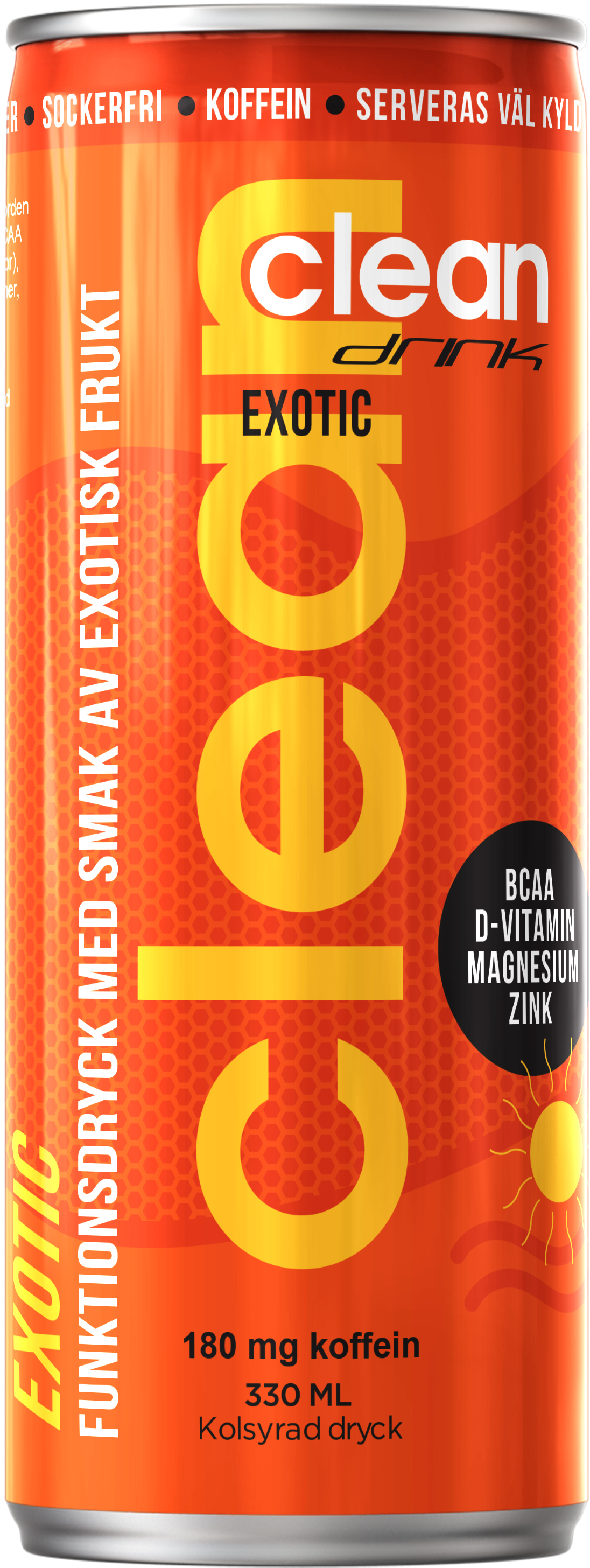 Clean Drink BCAA Exotic 330 ml