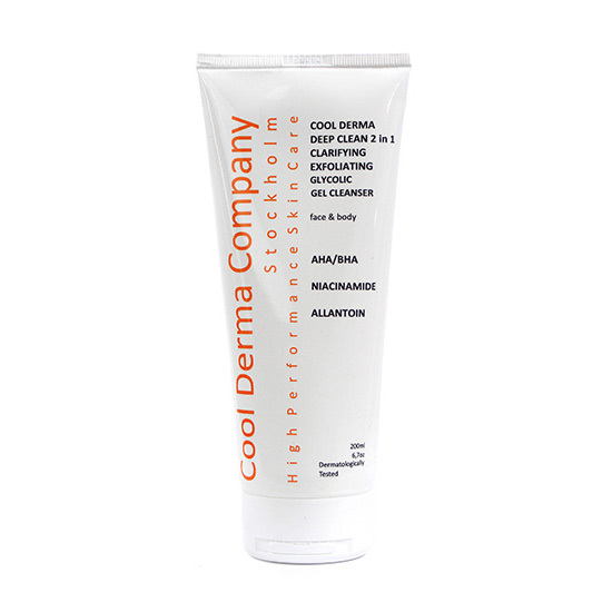 Cool Derma Exfoliating Gel Cleanser 200 ml
