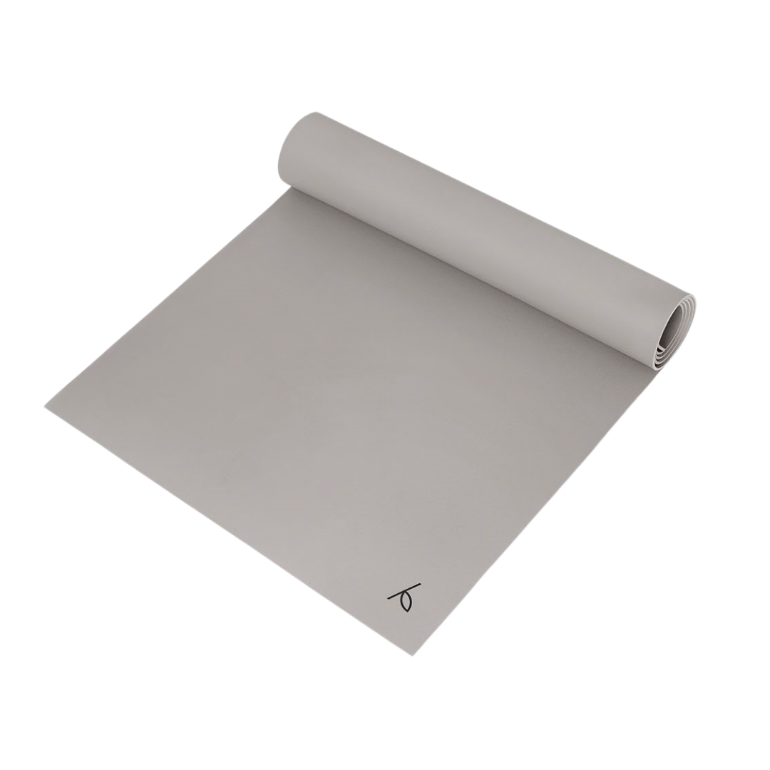 Yogiraj Natural Studio Yoga Mat 4mm Misty Greige 1 st