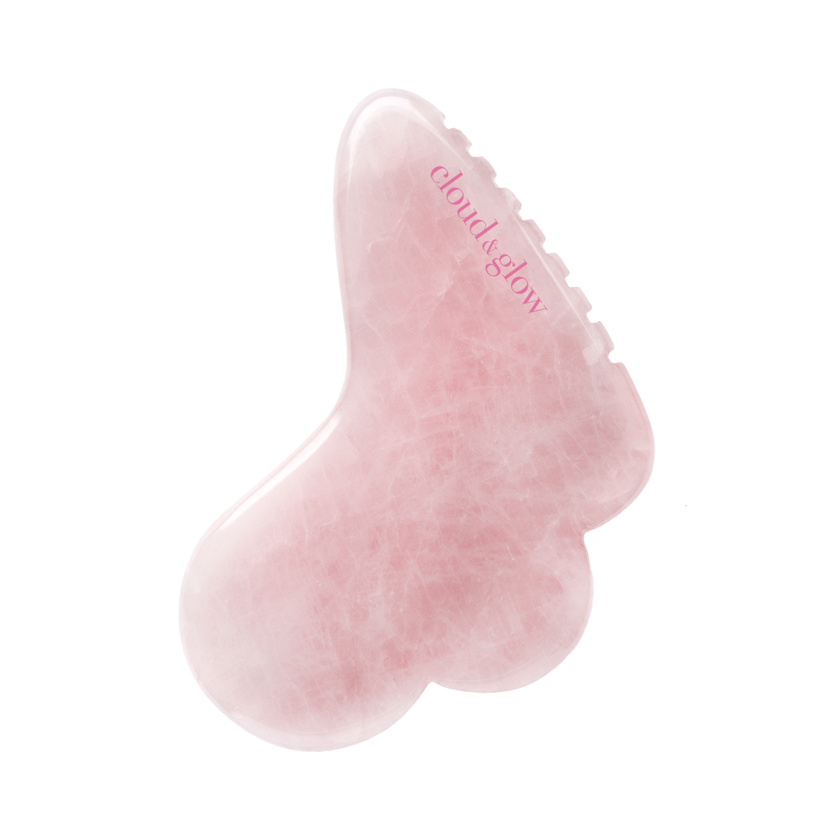 Cloud & Glow Butterfly Gua Sha Rose Quartz 1 st