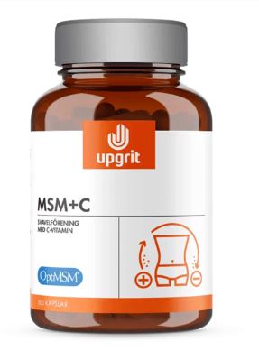 Upgrit MSM + C 180 kapslar
