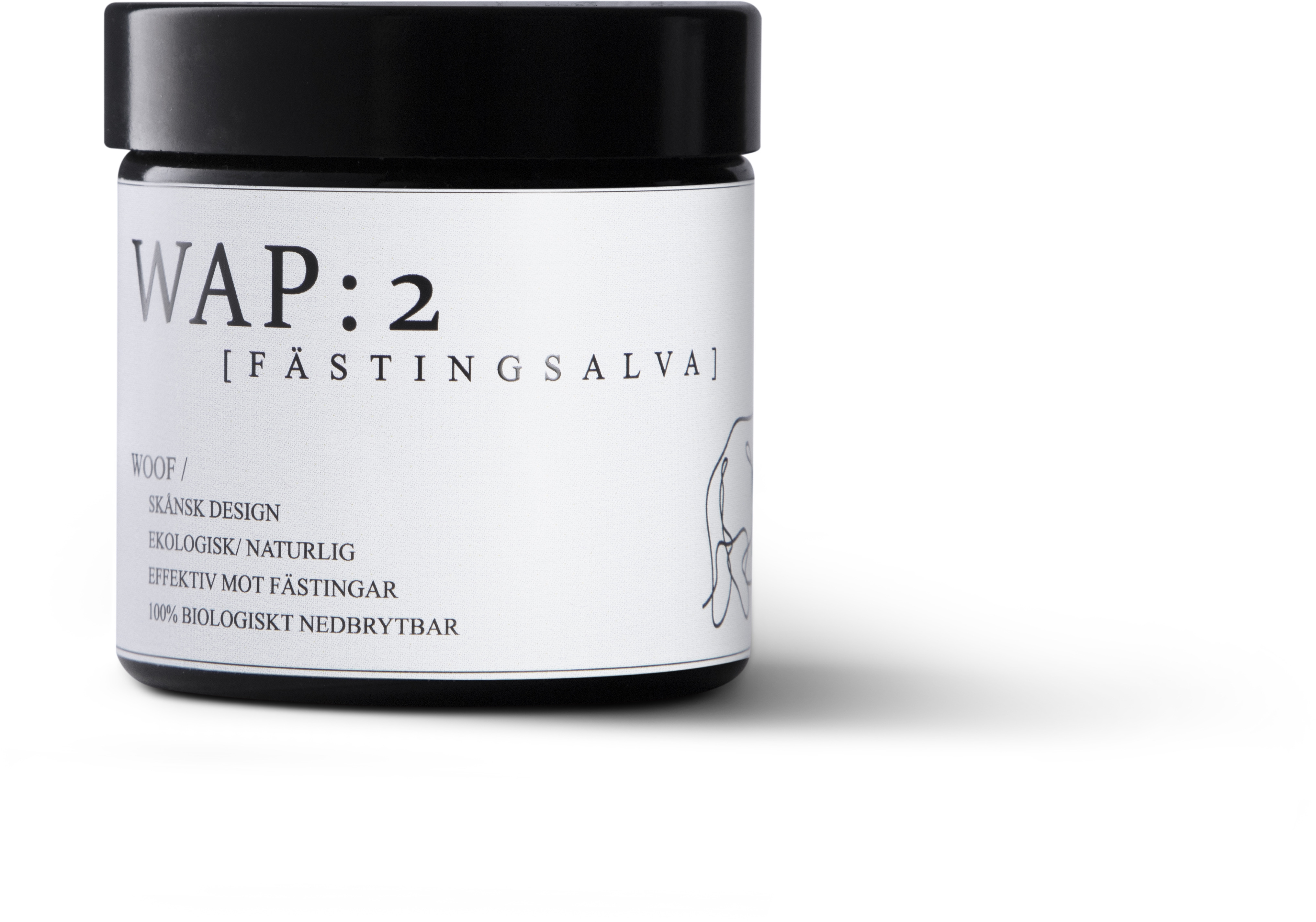 WAP dog care products WAP:2 Fästingsalva 60 ml