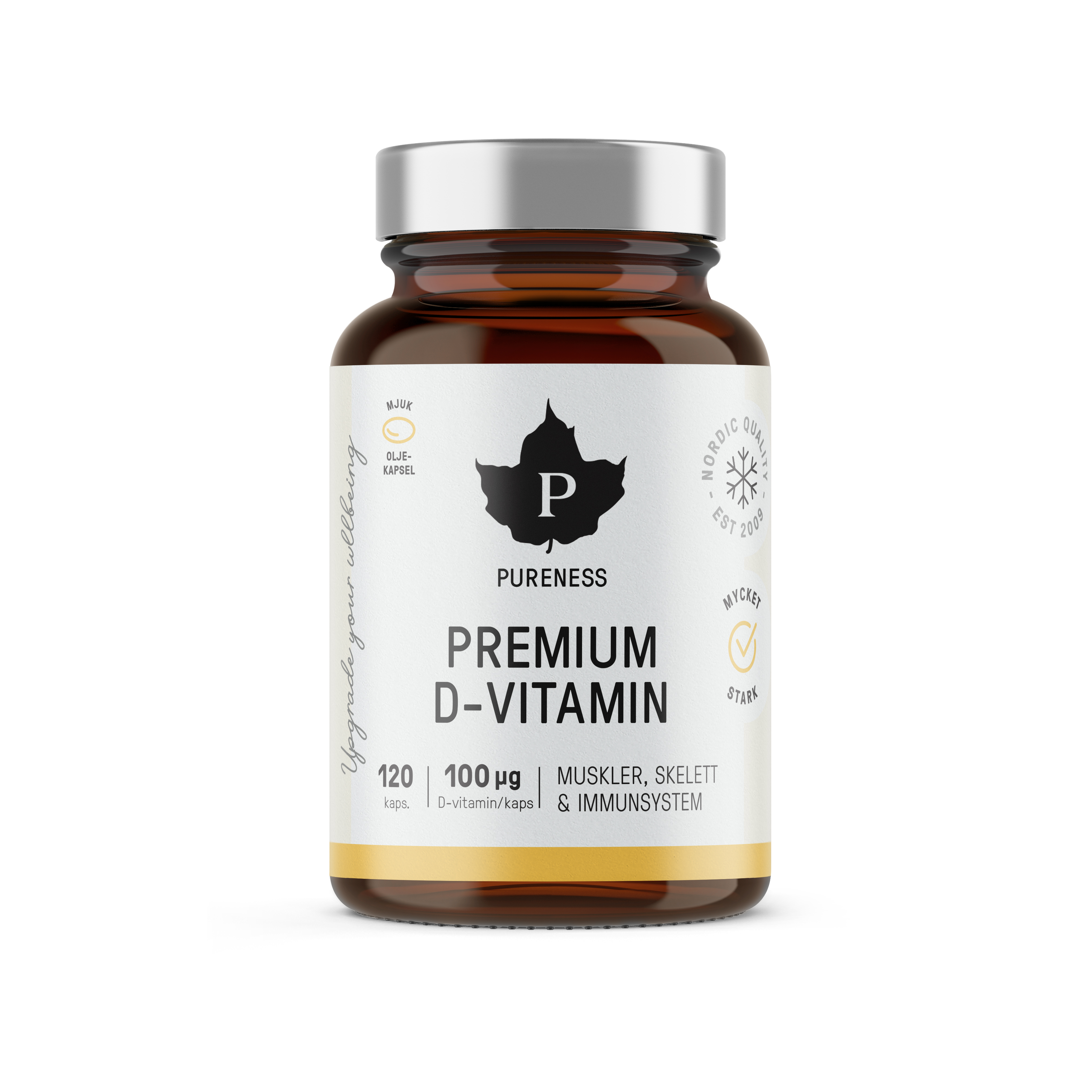 Pureness Premium D-vitamin 120 kapslar