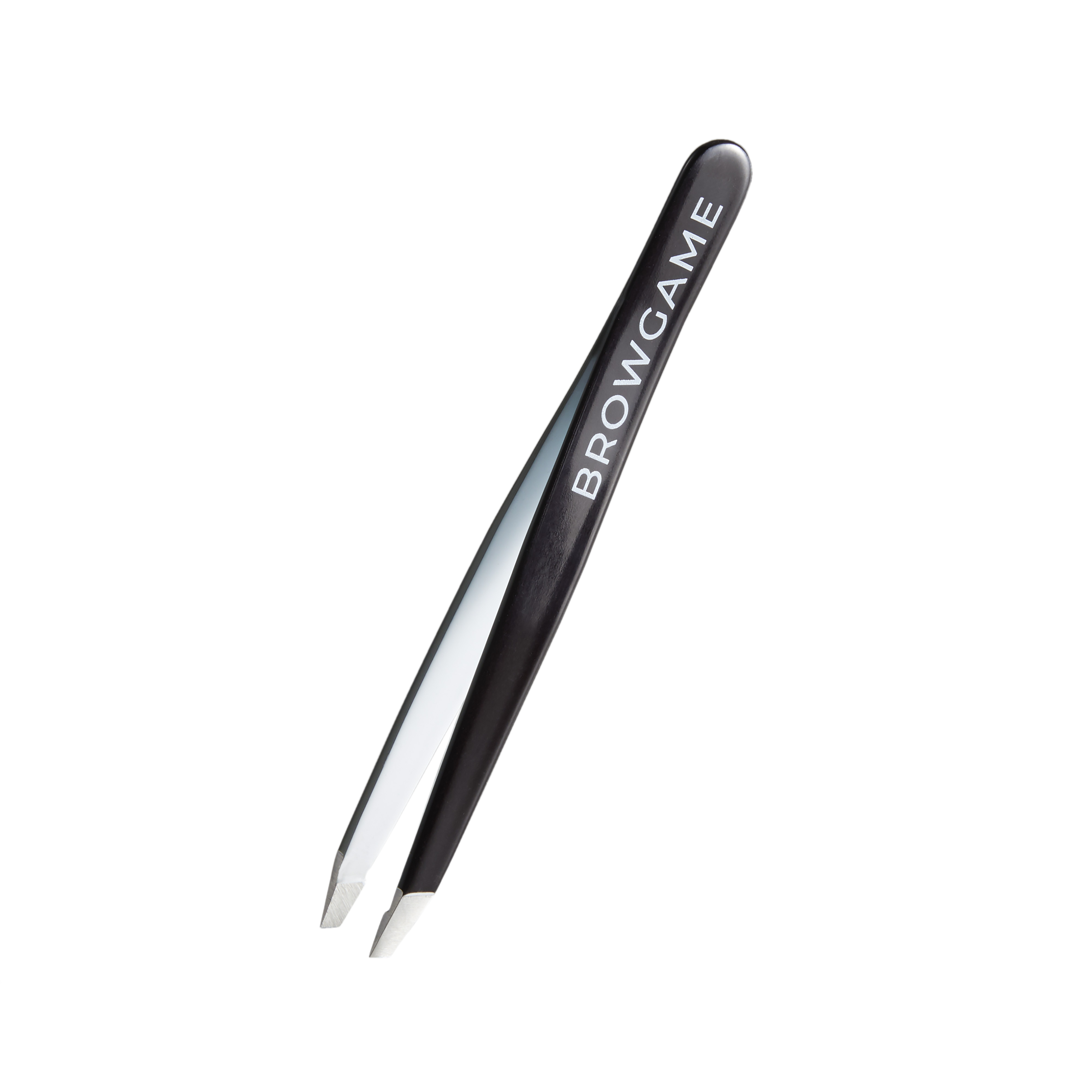 Browgame Signature Tweezer Slanted - Black & White 1 st