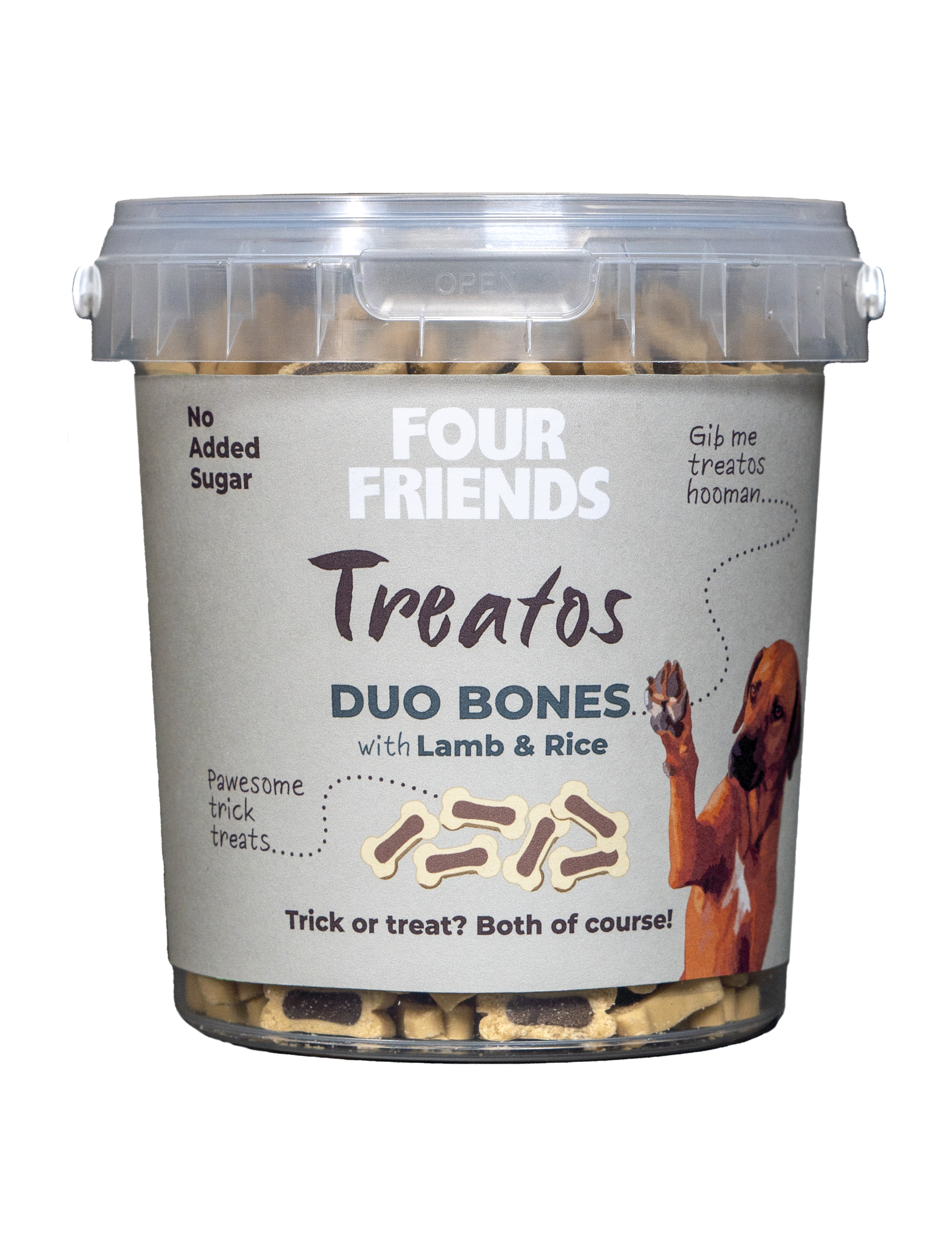 FourFriends Treatos Duo Bones Lamb & Rise 500 g