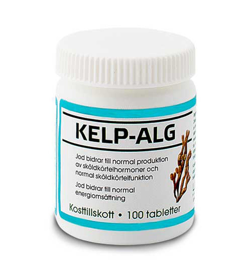 Lindroos Kelp-Alg 100 tabletter