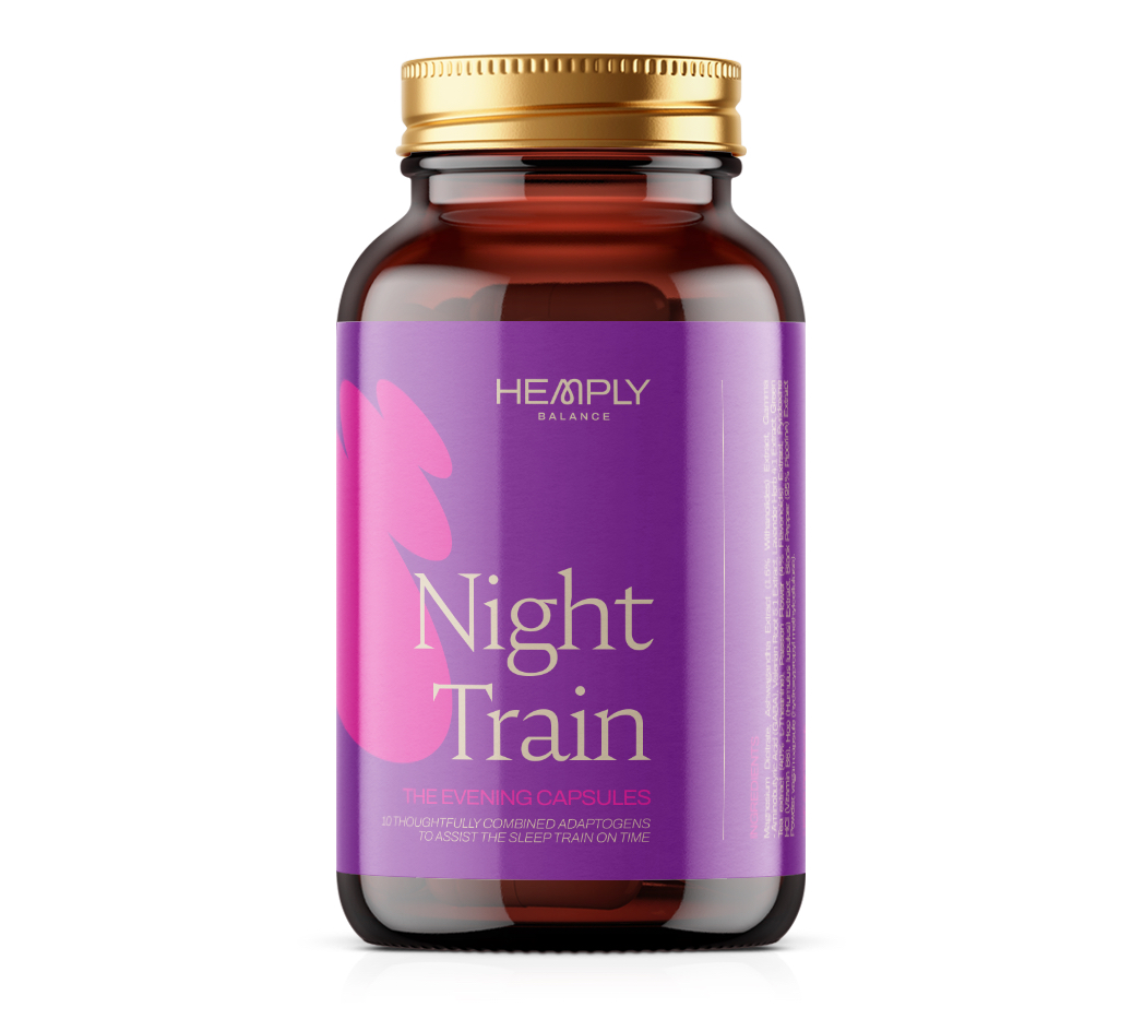 Hemply Balance Night Train Sinnesro & Sömn 60 kapslar
