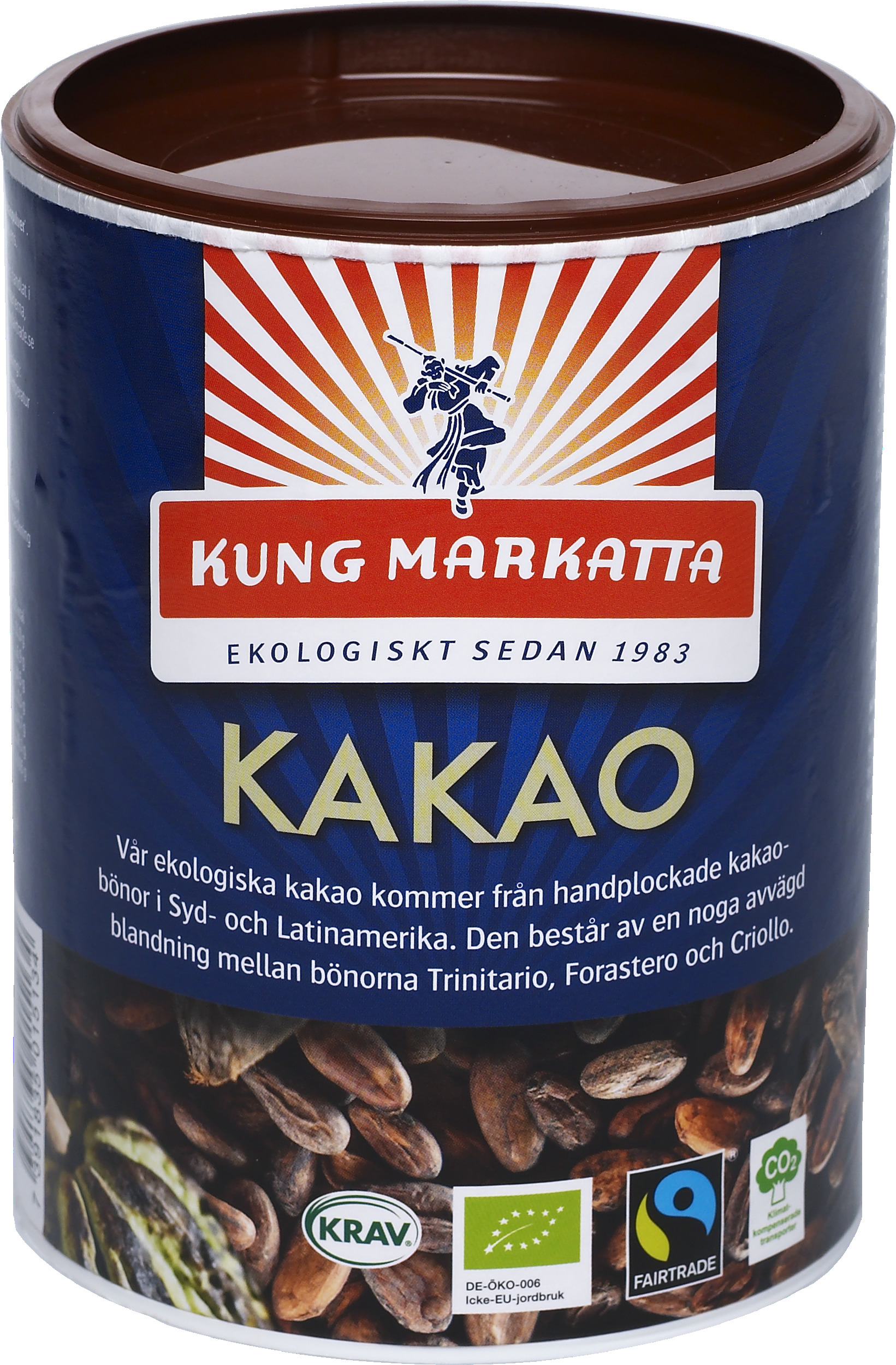 Kung Markatta Kakao ekologisk 250 g