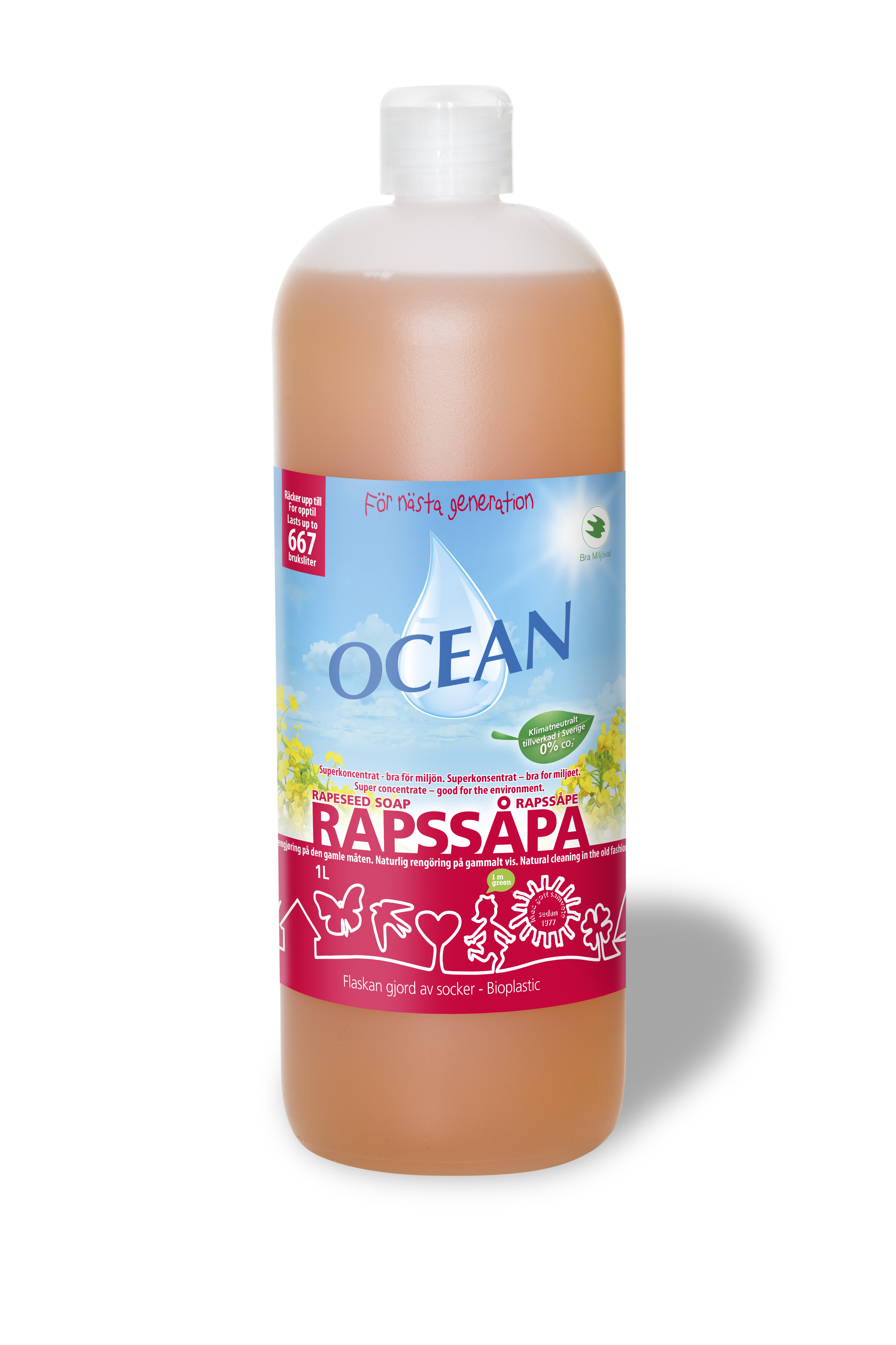 Ocean Rapssåpa 1 liter