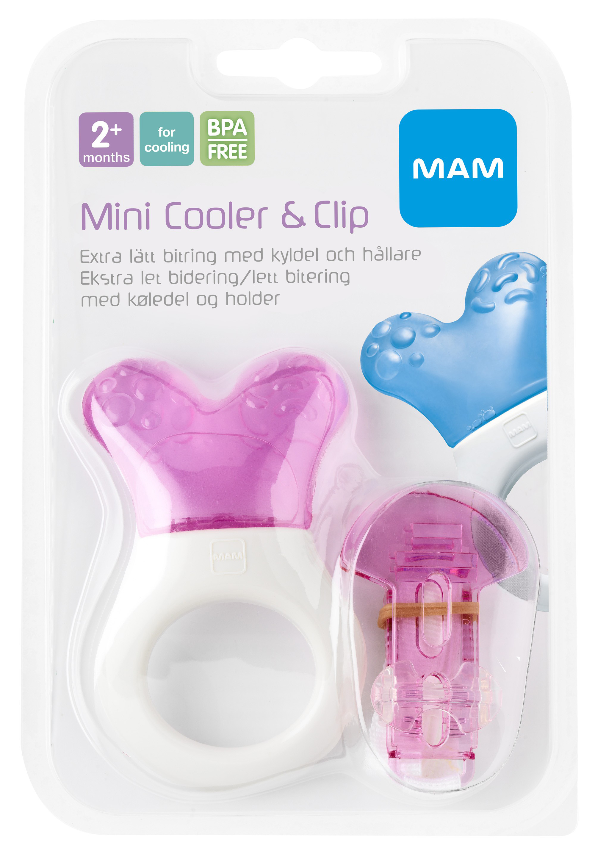 MAM Mini cooler & clip kylbitring - Blandade färger