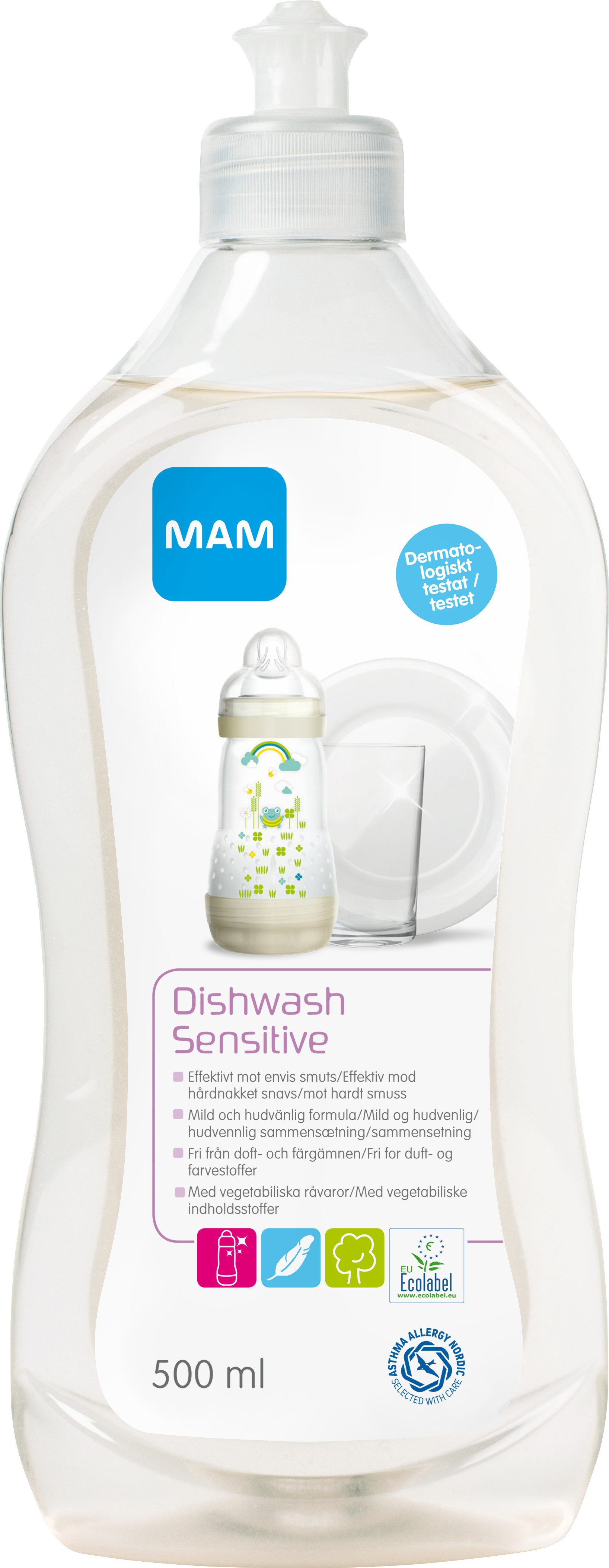 MAM Handdiskmedel Sensitive 500 ml
