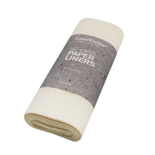 Vimse No Mess Paper Liners Engångsinlägg till Tygblöja 100 st