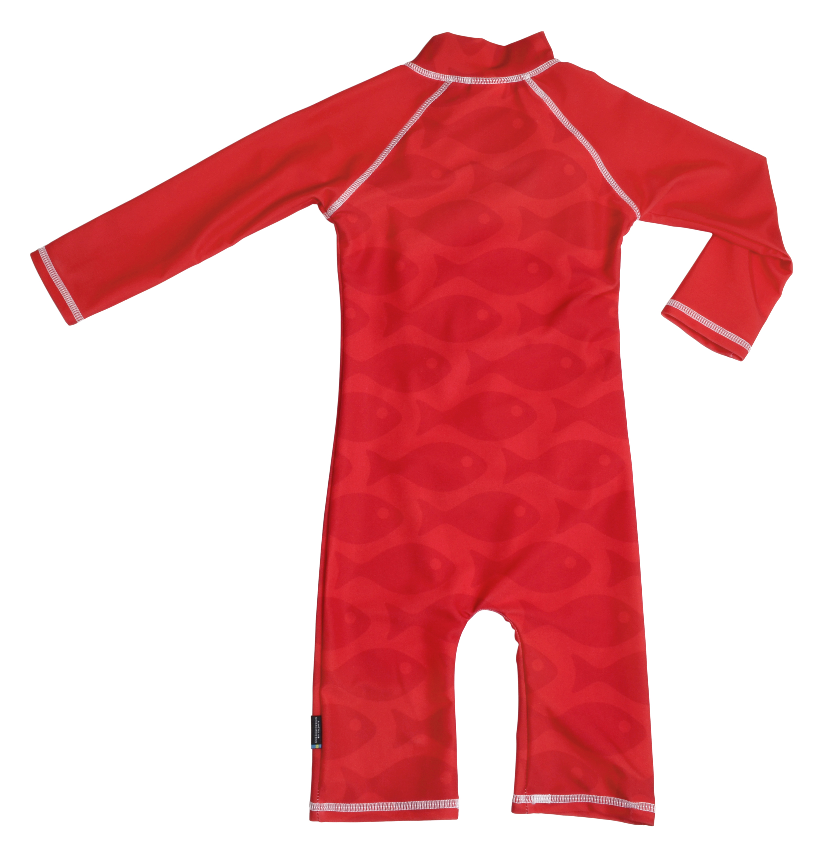 Swimpy Solid Fish Red UV-dräkt Stl 62-68